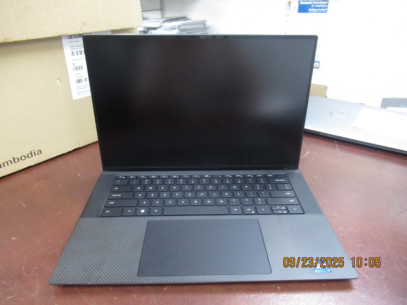 Dell Precision 5560 i7-11850H 2.50GHz 32GB 1TB M2SSD NVIDIA T1200 UbuntuLaptop@@