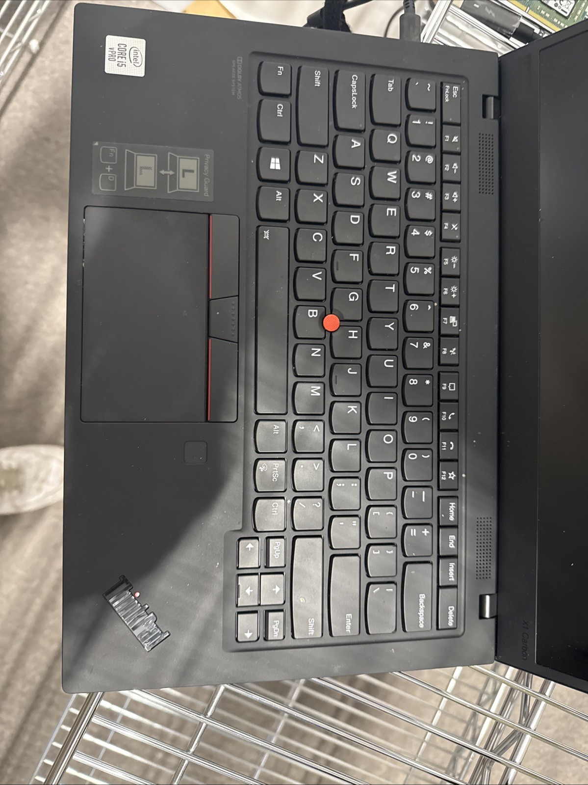 Lenovo ThinkPad X1 Carbon Gen 8 Laptop Intel Core i5-10210U 8GB RAM – No SSD