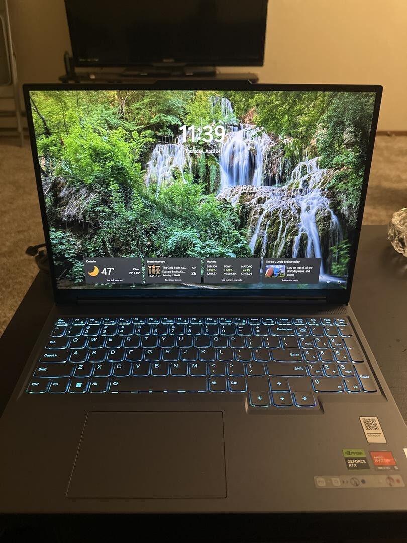 Lenovo Legion Slim 5 Gaming Laptop 16″ Ryzen 5 4.3GHz RTX 4060 16GB 1TB Win11