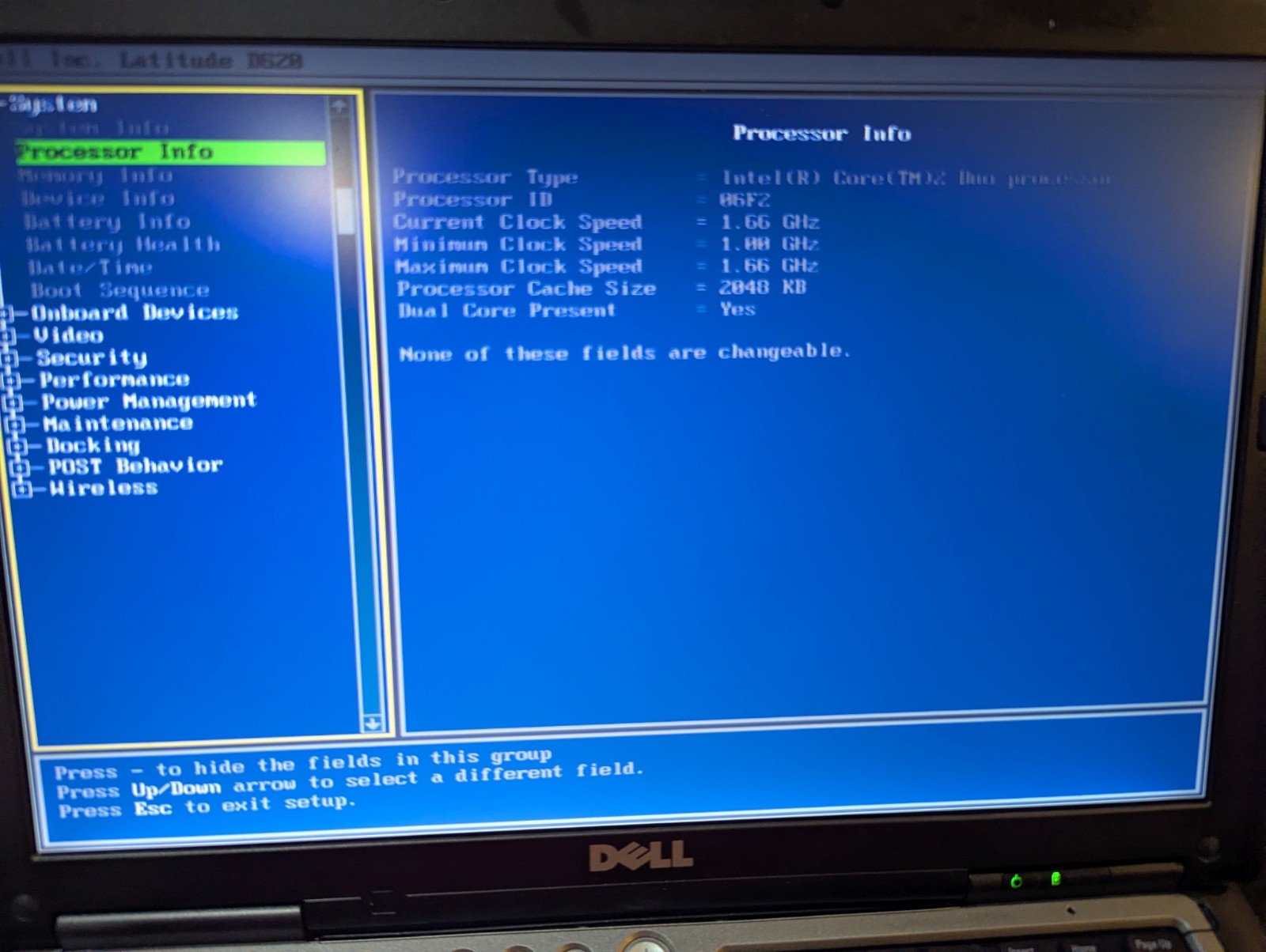 Dell Latitude D620 2.5GB RAM Laptop Windows 10 Pro, 240GB SSD – TESTED
