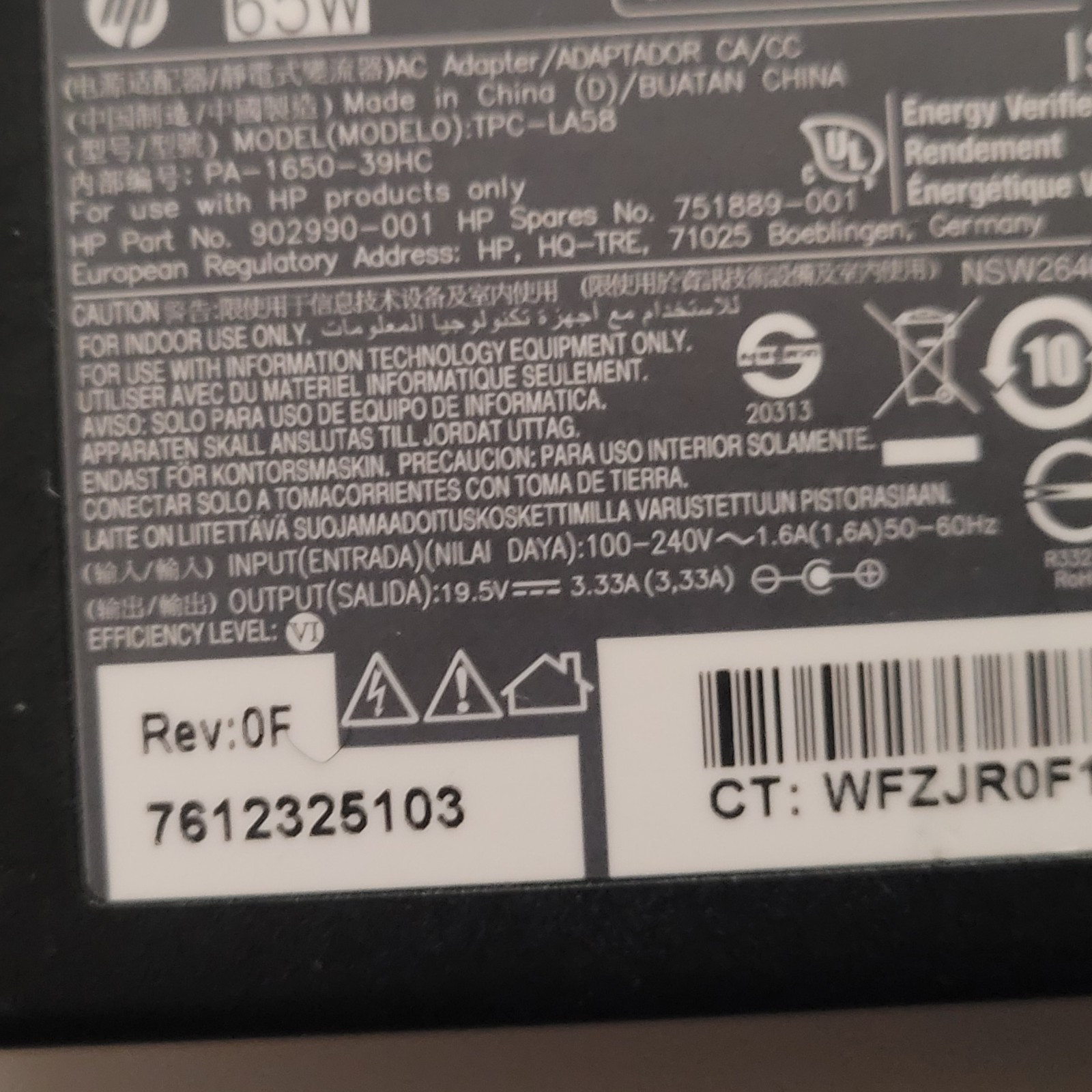 HP Compaq Presario CQ62 15.6 2gb Ram 250GB HD w/Power Supply As-Is For Parts