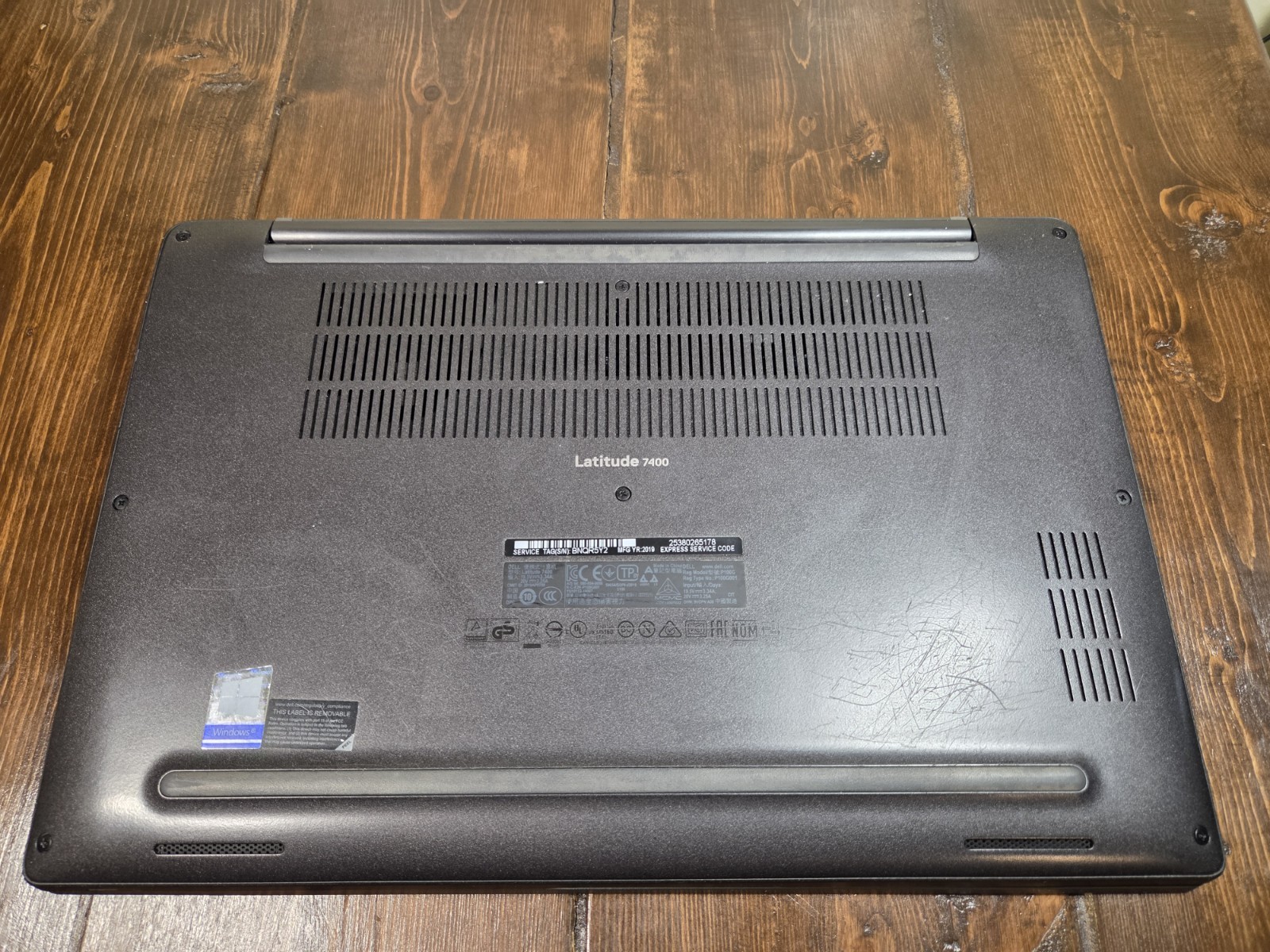 Dell Latitude 7400 14″ 256GB SSD Intel Core i5-8365U 1.6GHz 16GB RAM W11P NU BAT