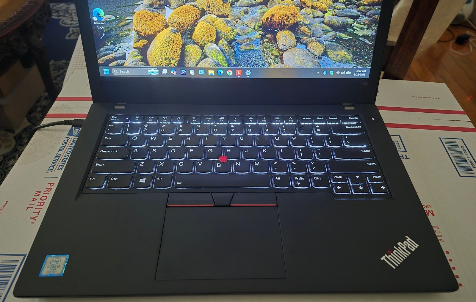 LENOVO THINKPAD T480 i7-8650U 16GB RAM 512GB SSD WIN 11 + OFFICE PRO PLUS 2024