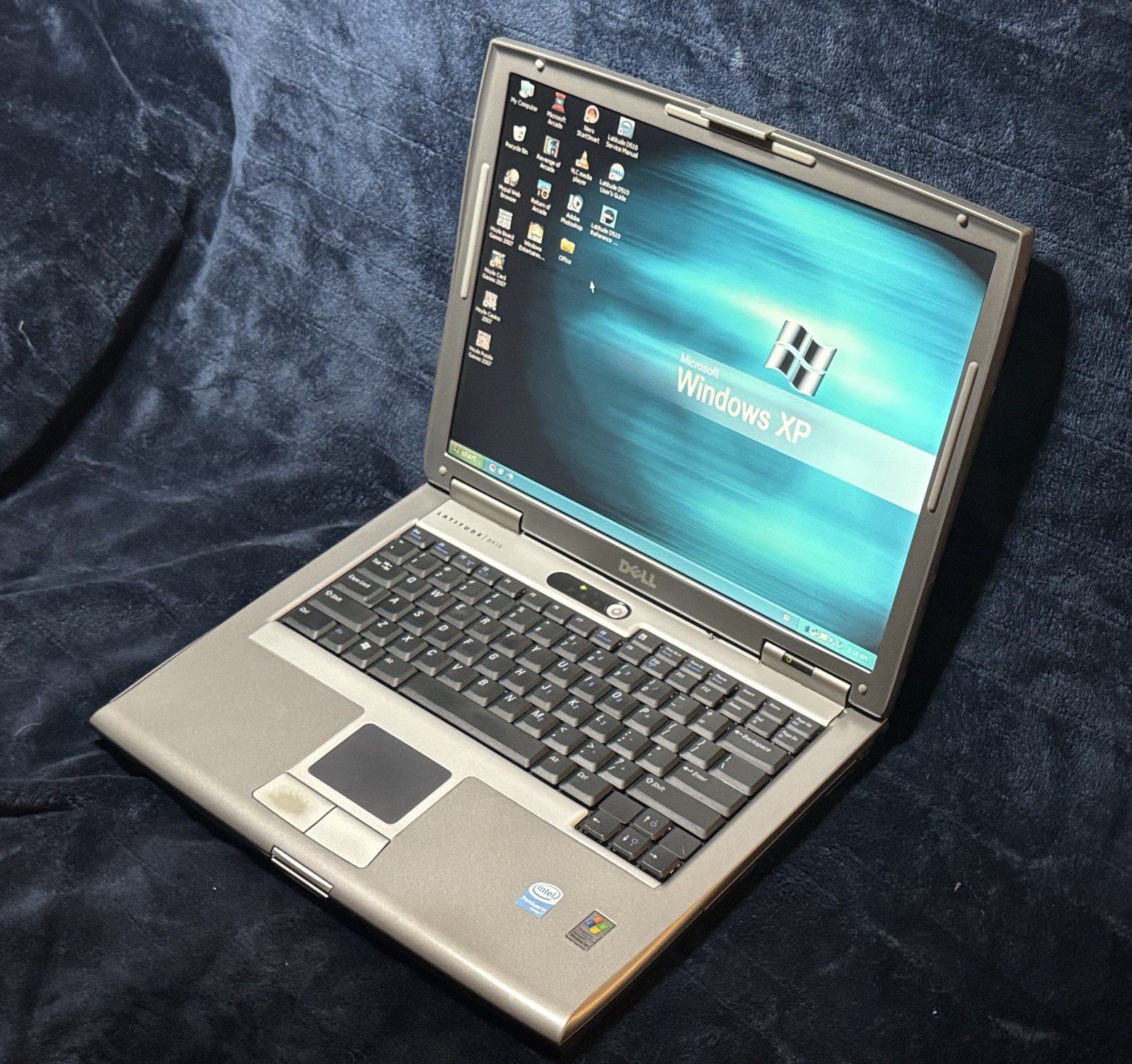 COMPLETE Dell Latitude D510 15” 1.73GHz/2GB/160GB/Serial/Parallel/WiFi/XP PRO