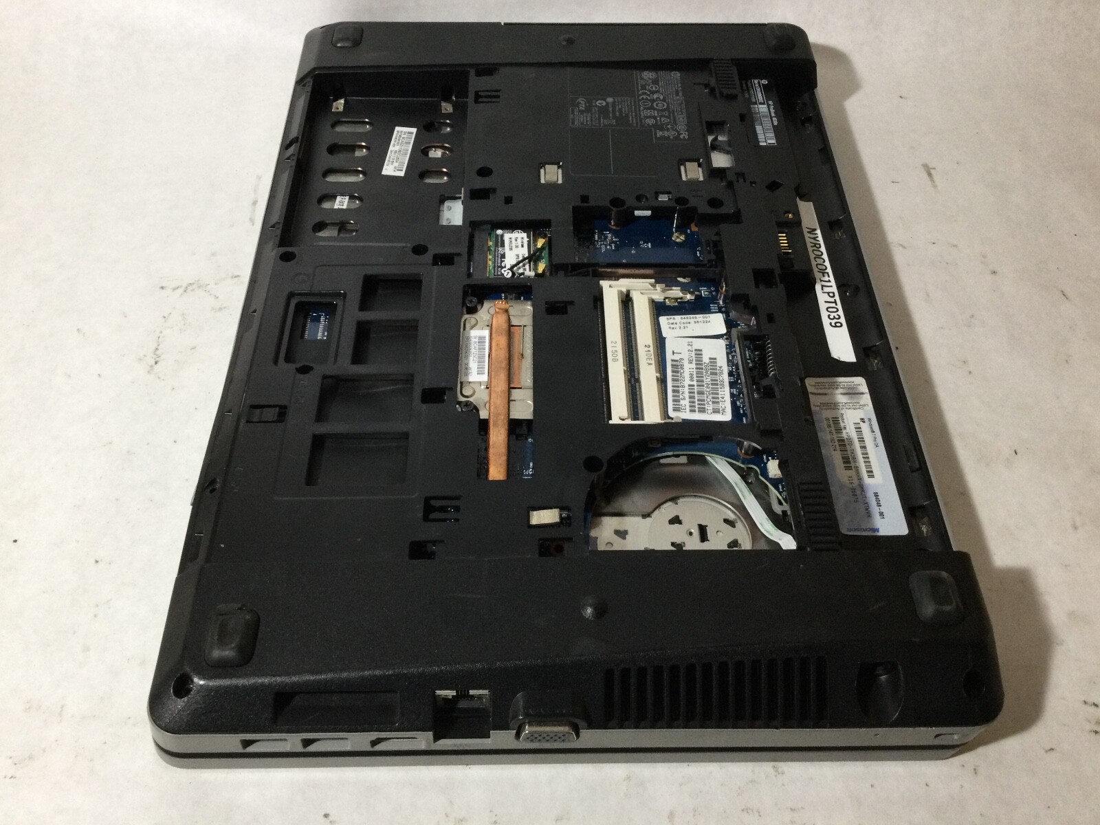 HP PROBOOK 4530S – FOR PARTS – INTEL CORE I5 – NO RAM – READ DESCRIPTION – BB!!!