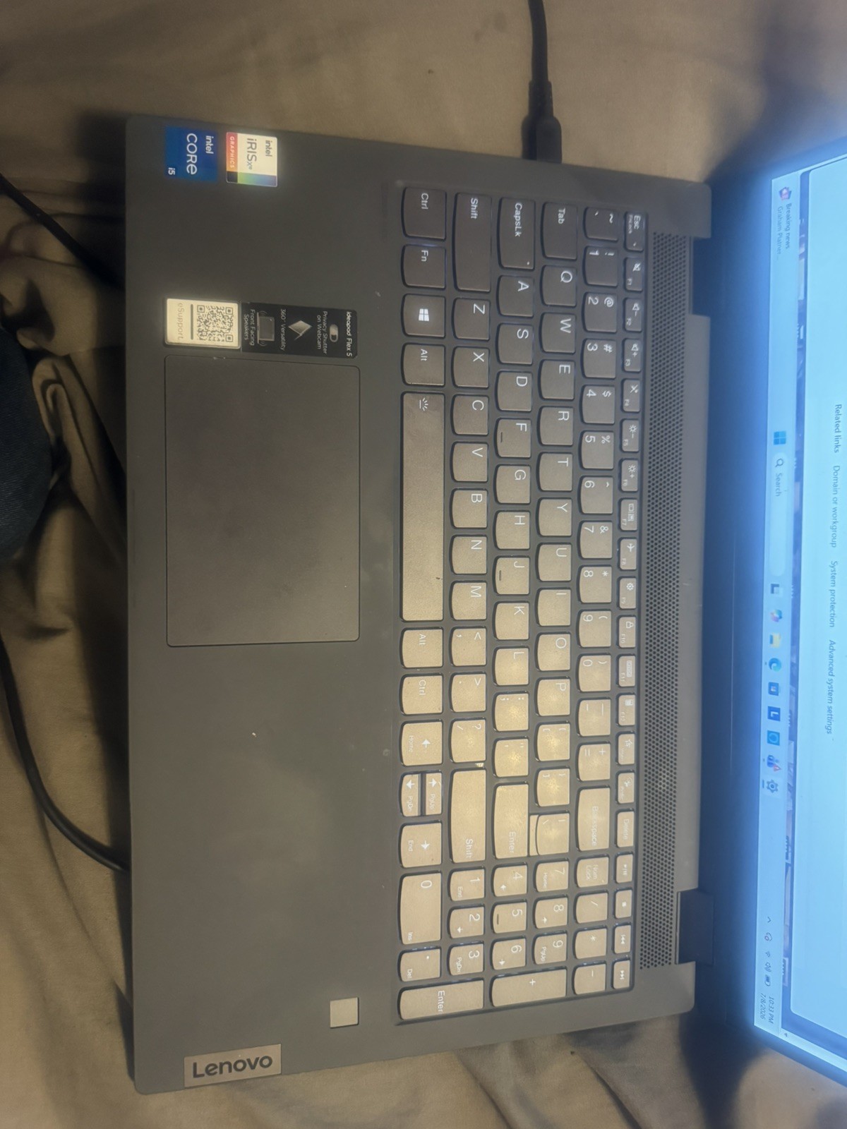Lenovo IdeaPad Flex 5 15ITL05 15.6″ Touchscreen (Intel Core i5-1135G7, 256GB…
