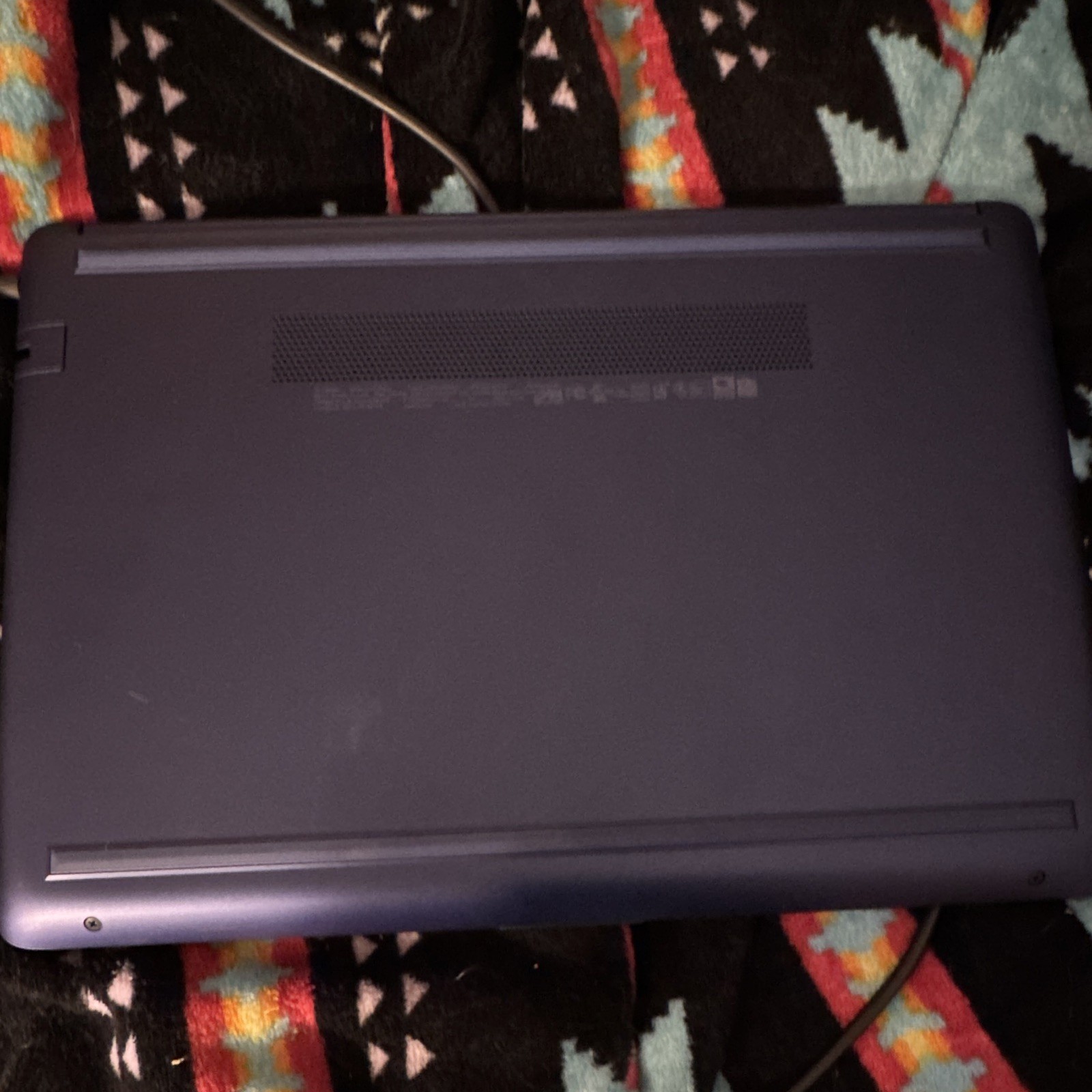 HP Stream 14” blue laptop