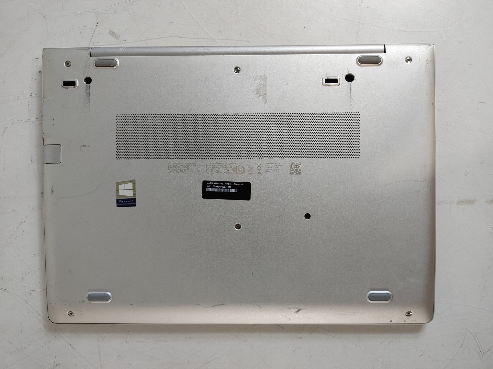 HP EliteBook 840 G5 Core i7-8650U 1.90 GHz 32 GB DDR4 No HDD