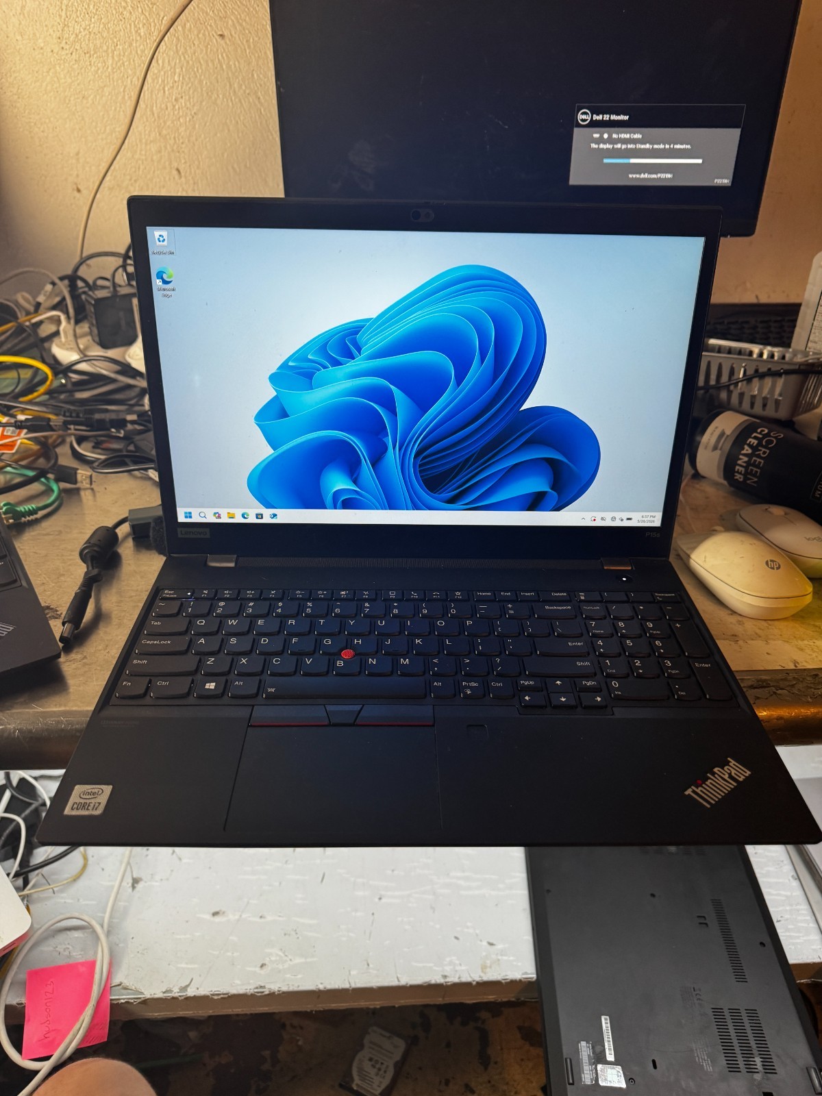 Lenovo ThinkPad P15s Gen 1 Core I7-10510 500GB SSD 16GB RAM 2GB GPU Laptop #5857