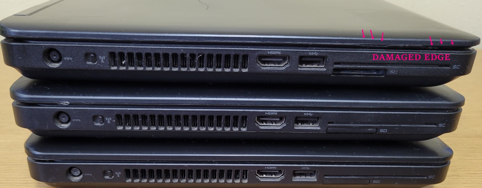 (Lot of 3) Dell Latitude 5440 i5-4th Gen 1.9/2.0GHz 8GB GT 720M No OS/SSD/HDD
