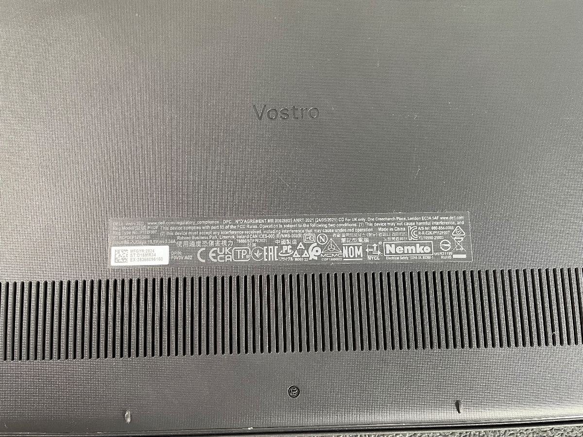 Dell Vostro 3520 15.6″ i5-1235U 8GB DDR4 No SSD No OS w/ AC Adapter – READ