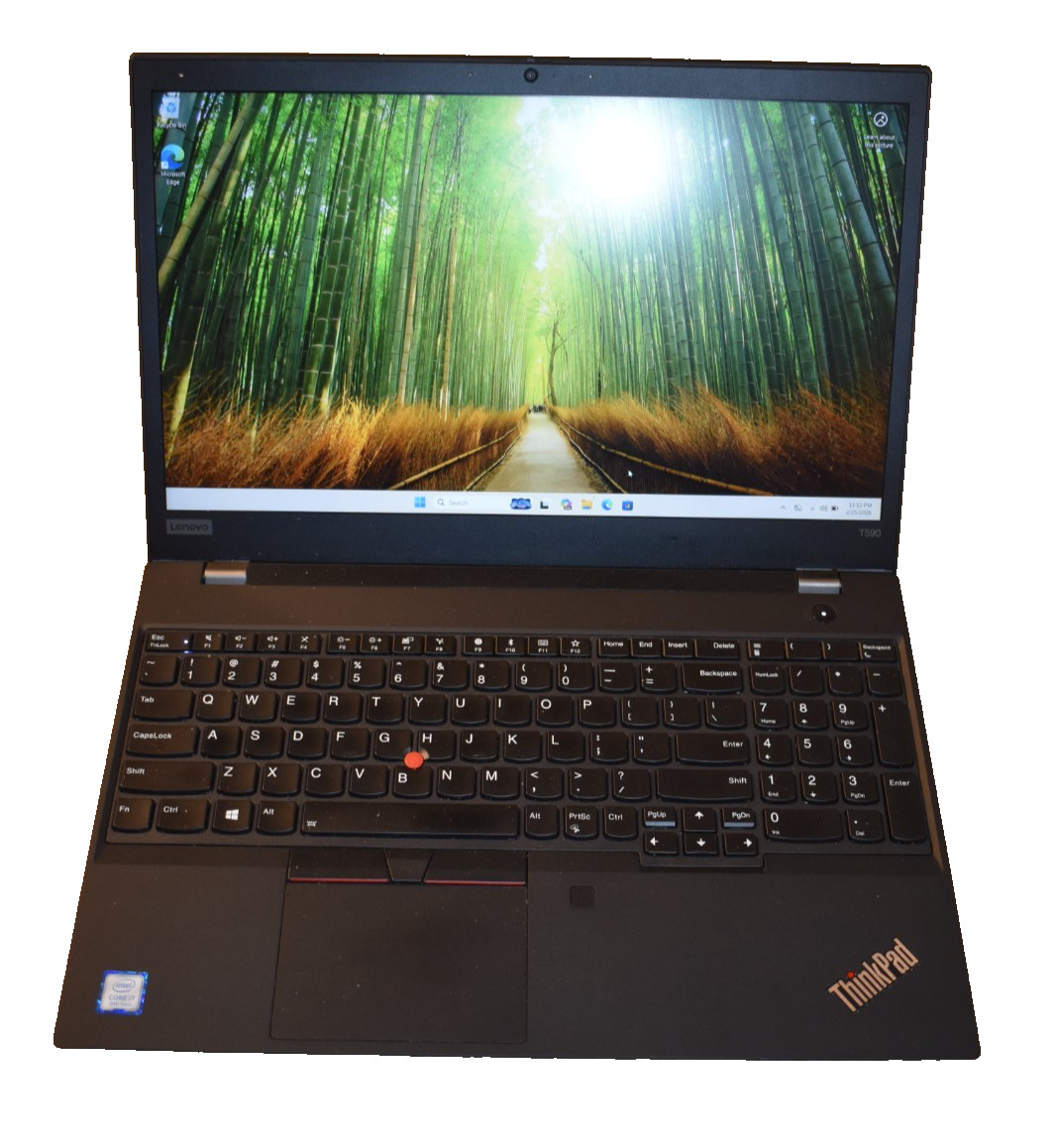Lenovo ThinkPad T590 15.6″ Quad Core i7-8665U 16GB RAM 512GB SSD Windows 11 Pro