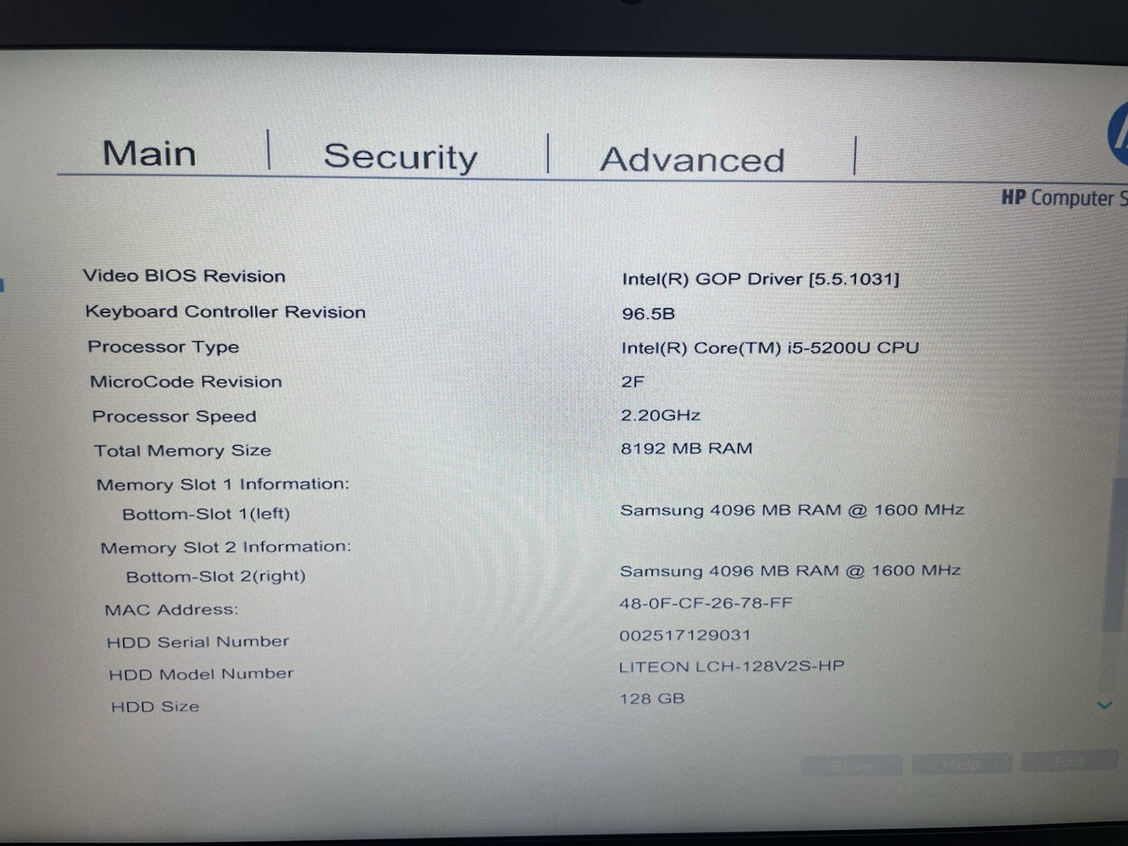 HP Elitebook 840 G2 Laptop Computer PC i5 8GB RAM 128GB SSD Windows 10 Pro