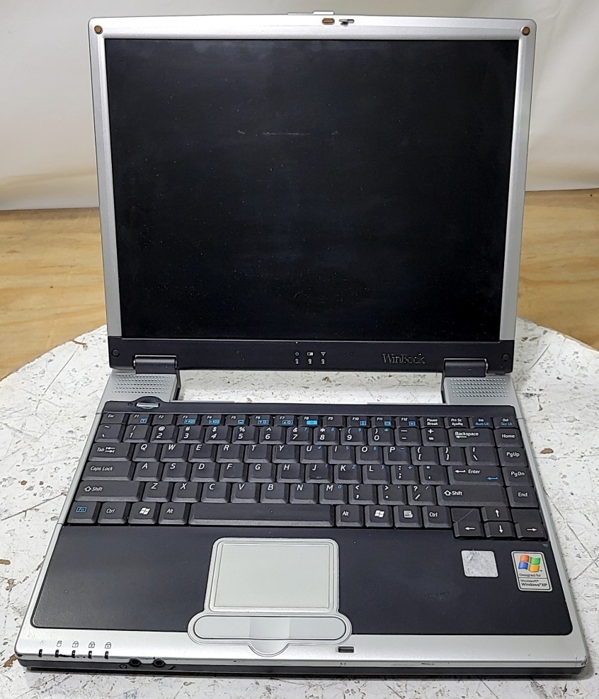 WINBOOK 8381 Laptop AMD Athlon XP-M 2400 256MB SEE NOTES