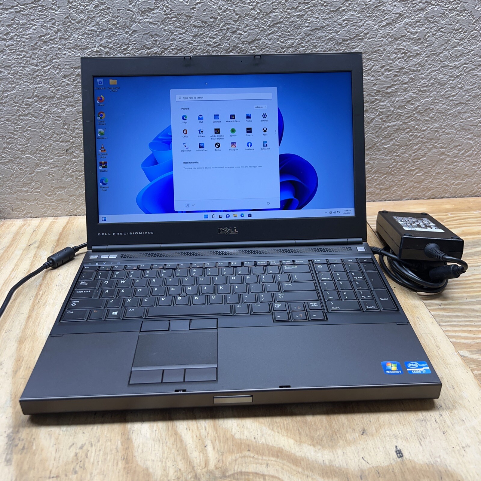 Dell Precision M4700 15.6″ FHD i7-3740QM @2.7GHz 12GB 512GB SSD Wnd11 Pro