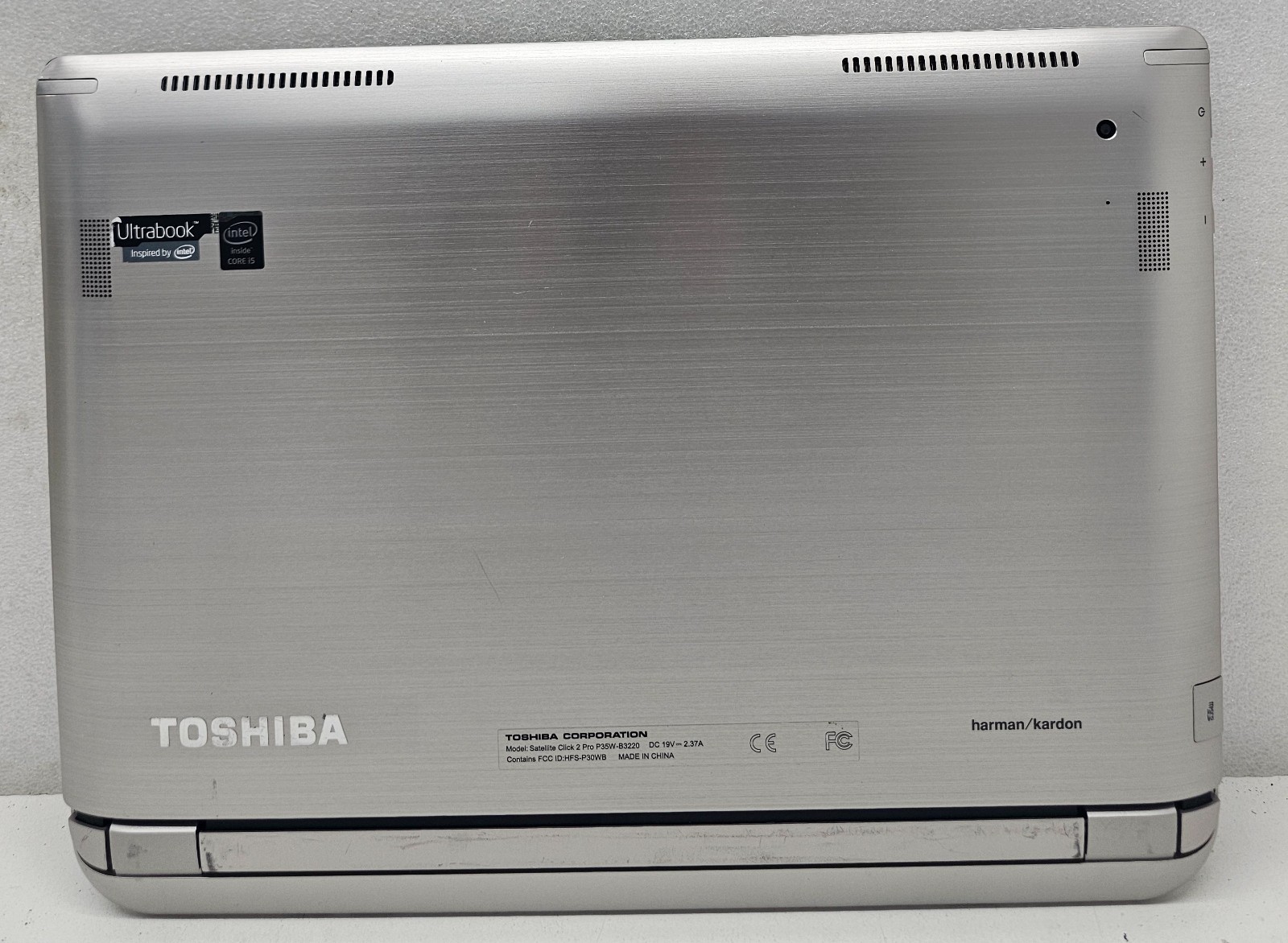 Toshiba Satellite Click 2 Pro Laptop Intel i5-4210U 4GB Ram 128GB SSD NO OS (FL)