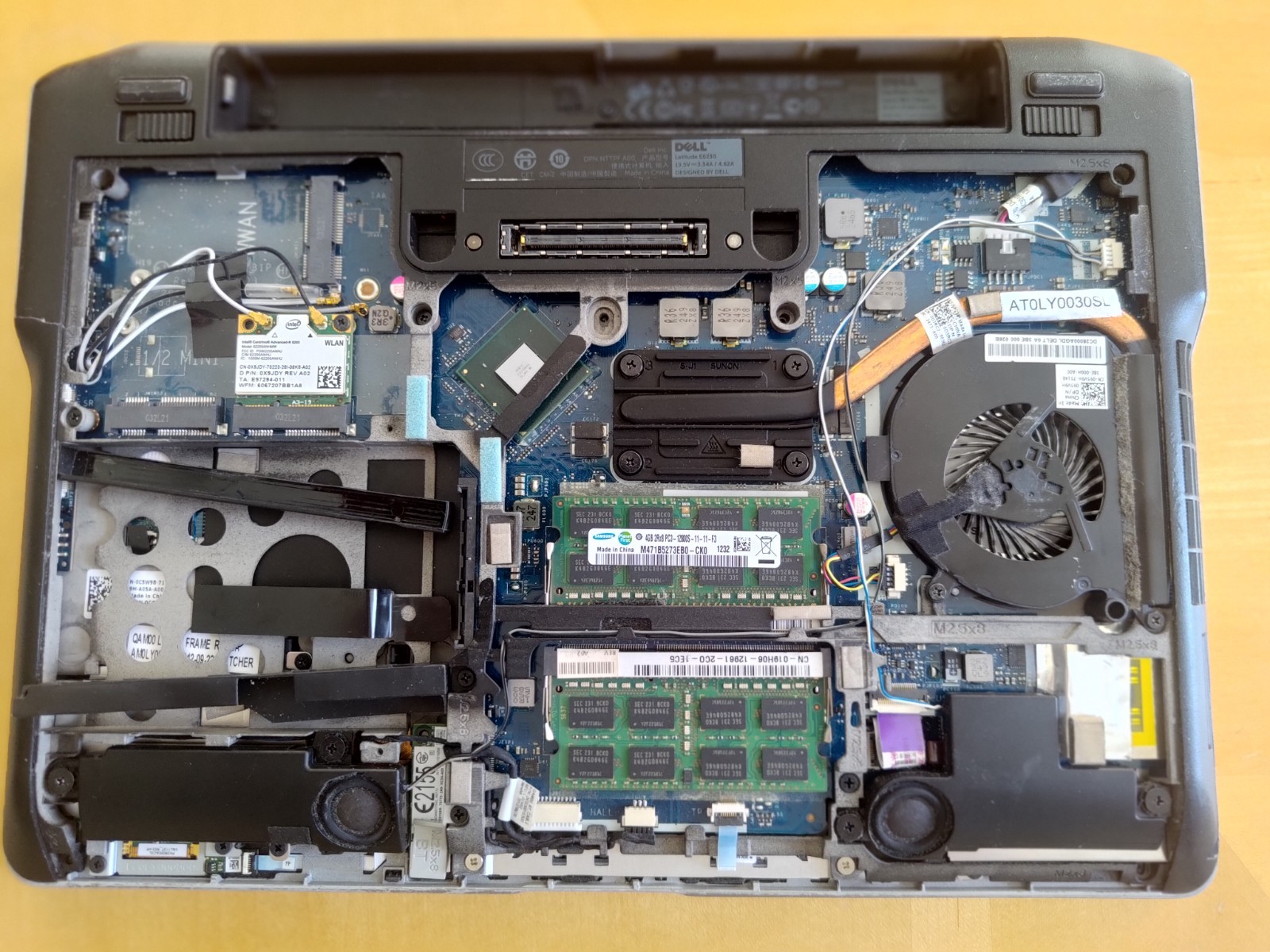 PARTS REPAIR Dell Latitude 6230 8GB RAM NO HD Laptop