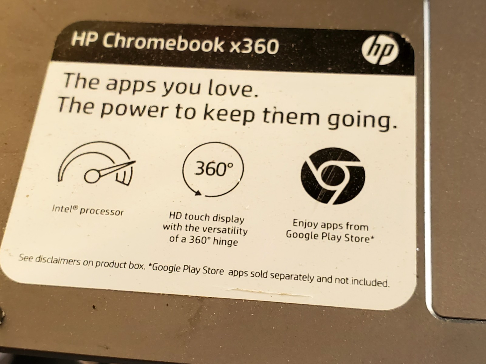 HP Chromebook x360 Password can be unlocked with 4-key universal reset code