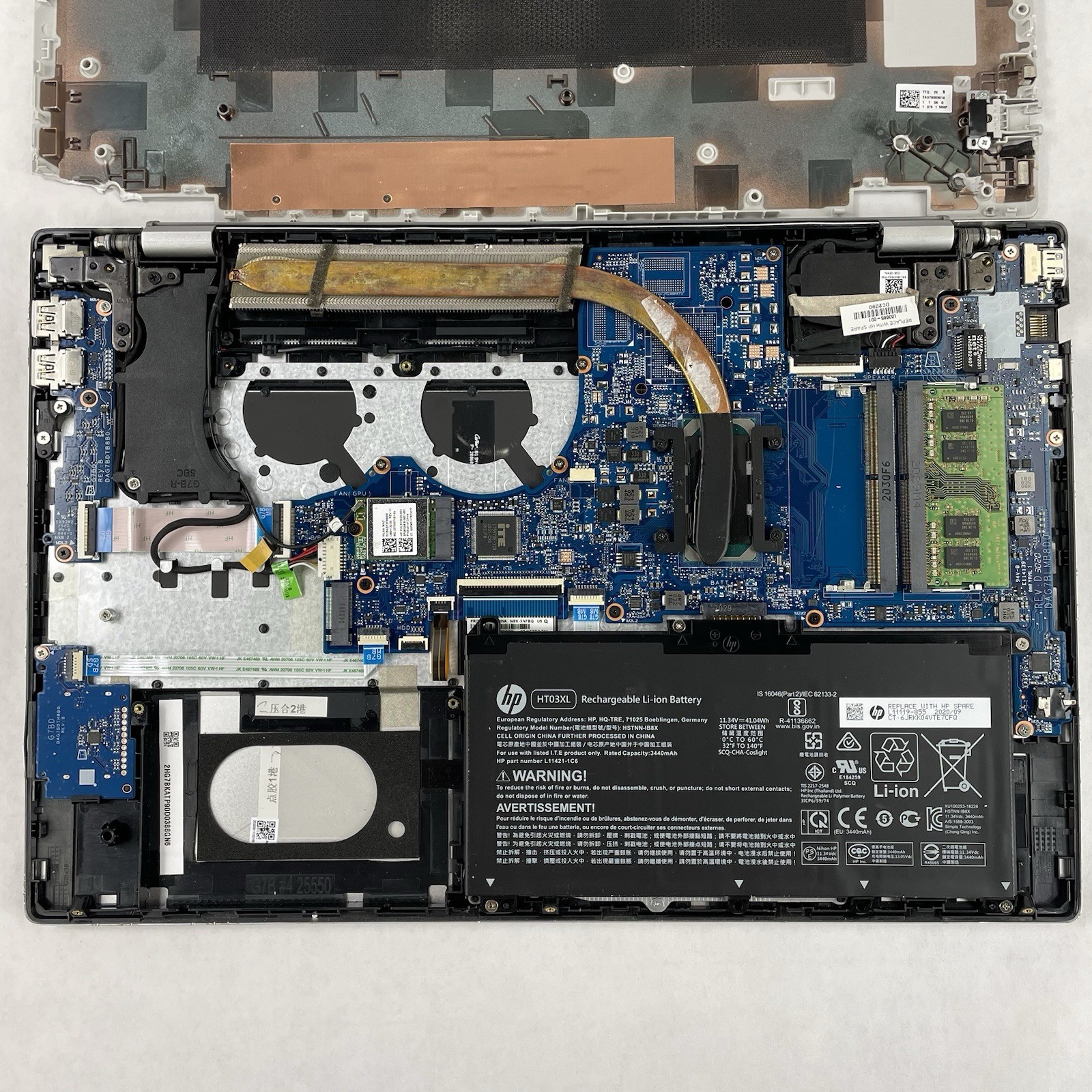 HP 15-cs3067st 15.6″ i7-1065G7 1.30 GHz 8 GB RAM No SSD No OS – READ