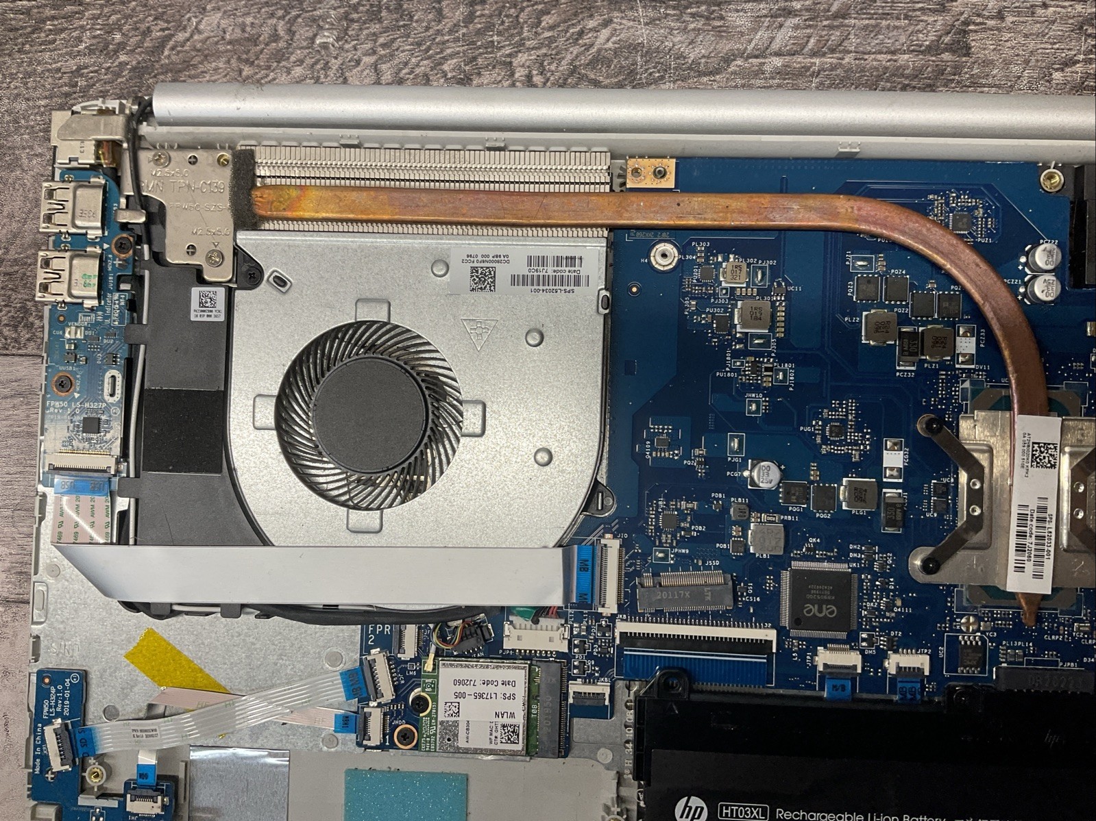 HP Laptop 15 / Intel Core i3 10th Gen / Parts Repair / C15
