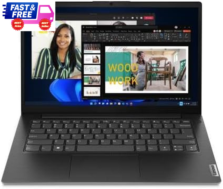 V14 G4 14″ FHD Business Laptop i7-13620H 16GB 512GB SSD WiFi 6 Win11 Black