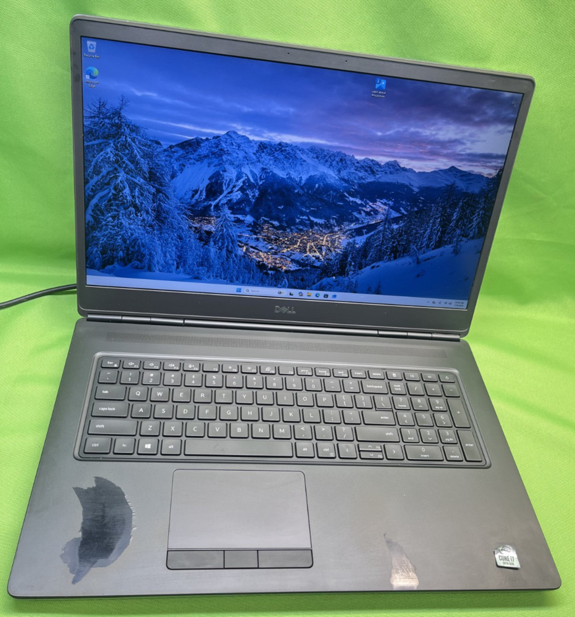 Dell Precision 7750 Intel Core i7-10750H 2.60Ghz/16GB RAM /500GB SSD/Bad Battery