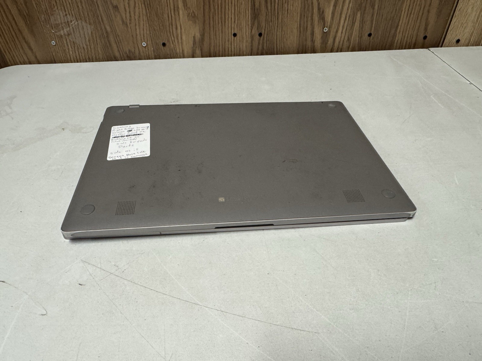 Samsung Chromebook Laptop | Broken Hinge Damaged Screen | For Parts AS IS
