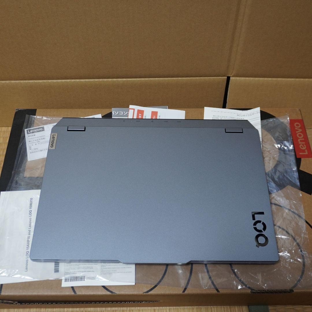 Lenovo LOQ 15IRX10 15.6”i5-13450HX 16GB RAM 512GB SSD GeForce RTX 5050