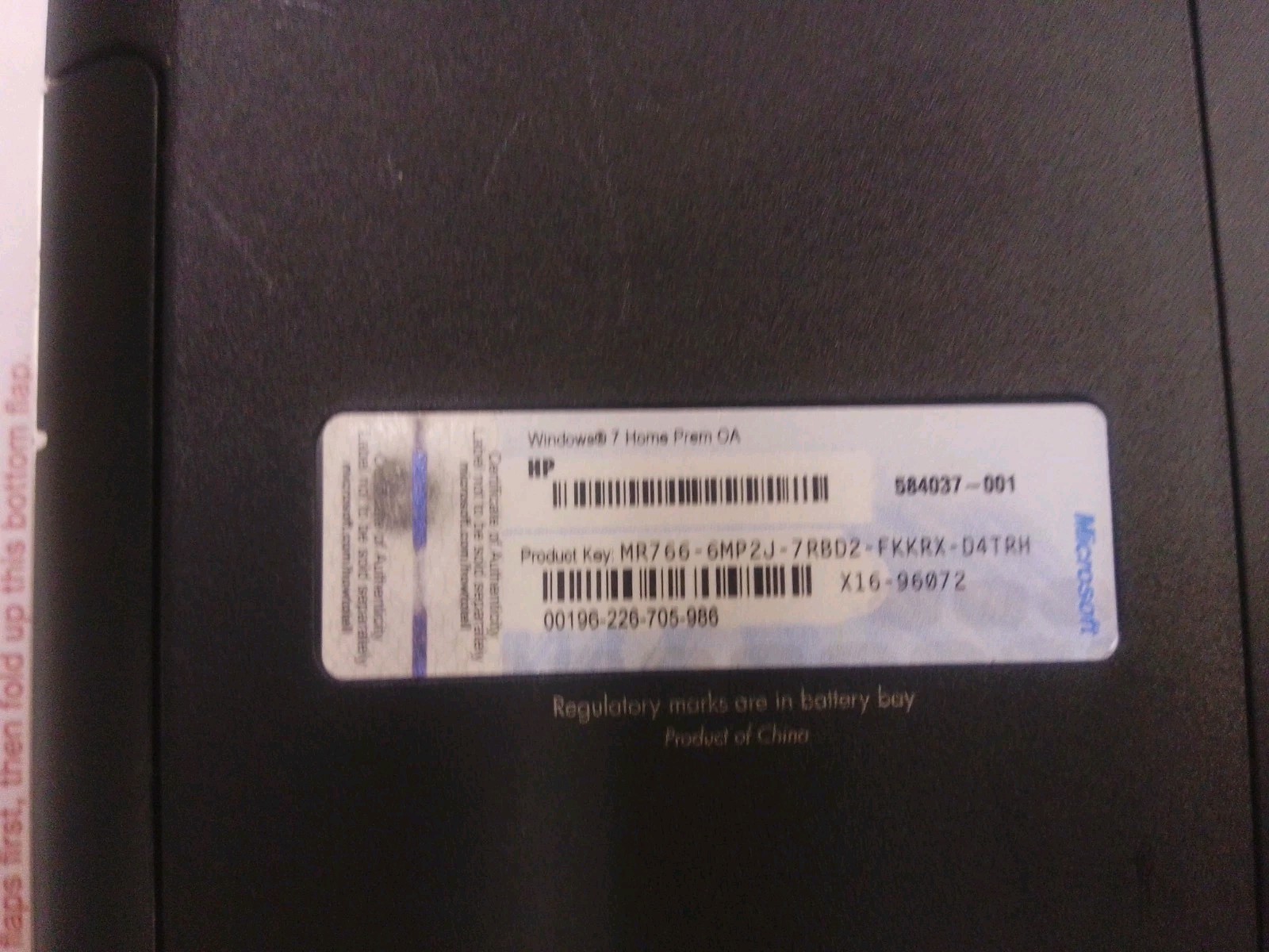 HP Pavilion DV6-6C35DX AMD A8-3520 1.6GHz, 6GB Ram, 600GB HDD, Windows 7