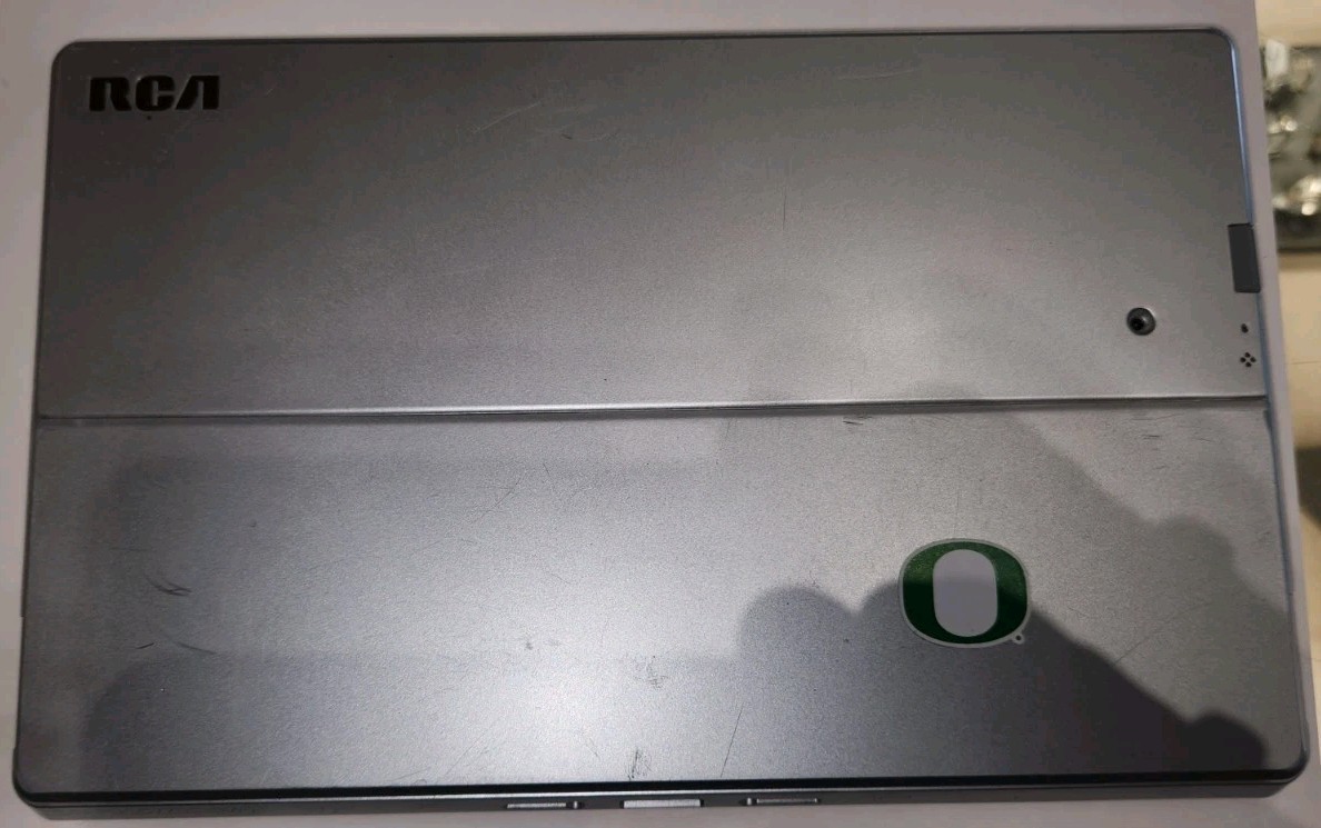 RCA Cambio W101SA23 Silver Tablet/Laptop & Keyboard – Locked PW For Parts ONLY