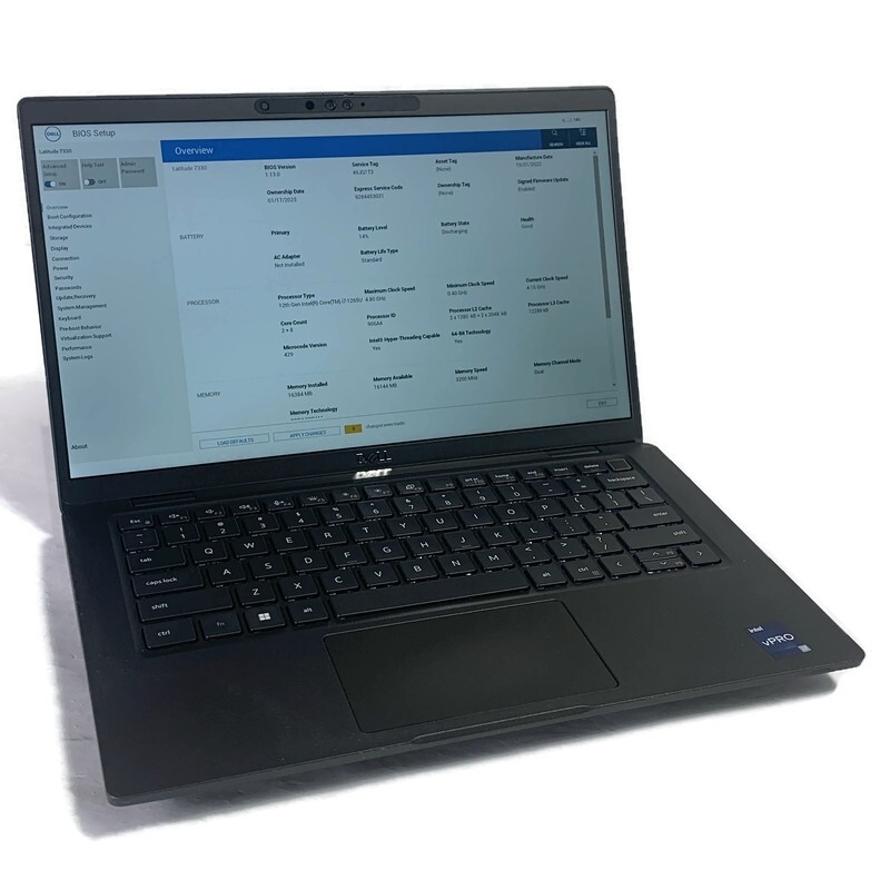 Dell Latitude 7330 13.3″ Laptop i7-1265U 1.8GHz 16GB 512GB NVMe SSD – Win 11