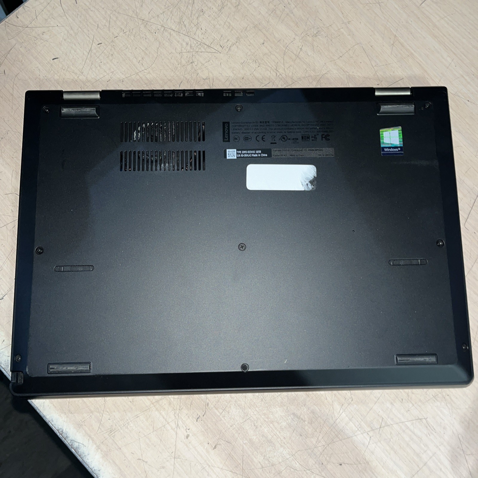 LENOVO THINKPAD L380 INTEL CORE I3-8130U 2.20GHZ 8GB RAM NO HD