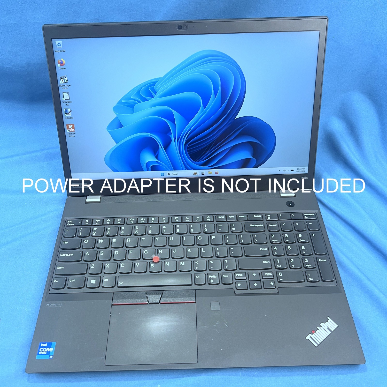 Lenovo ThinkPad P15s Gen 1 – i7-10510U, P520, 16GB RAM, 512GB NVMe – Win11