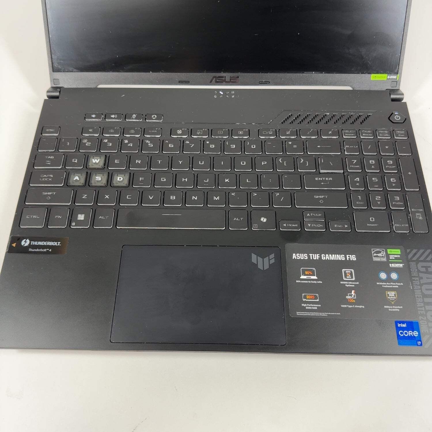 Asus TUF F16 FX607VU 16″ i7-13620H 2.4GHz 16GB RAM 512GB SSD GeForce RTX 4050