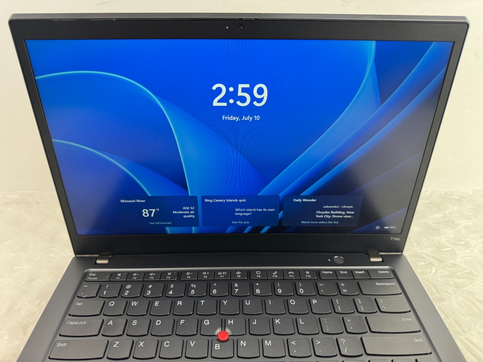 Lenovo ThinkPad T14s Gen 2 i7-1185G7 16GB 512GB SSD 14″ FHD Win 11 Pro