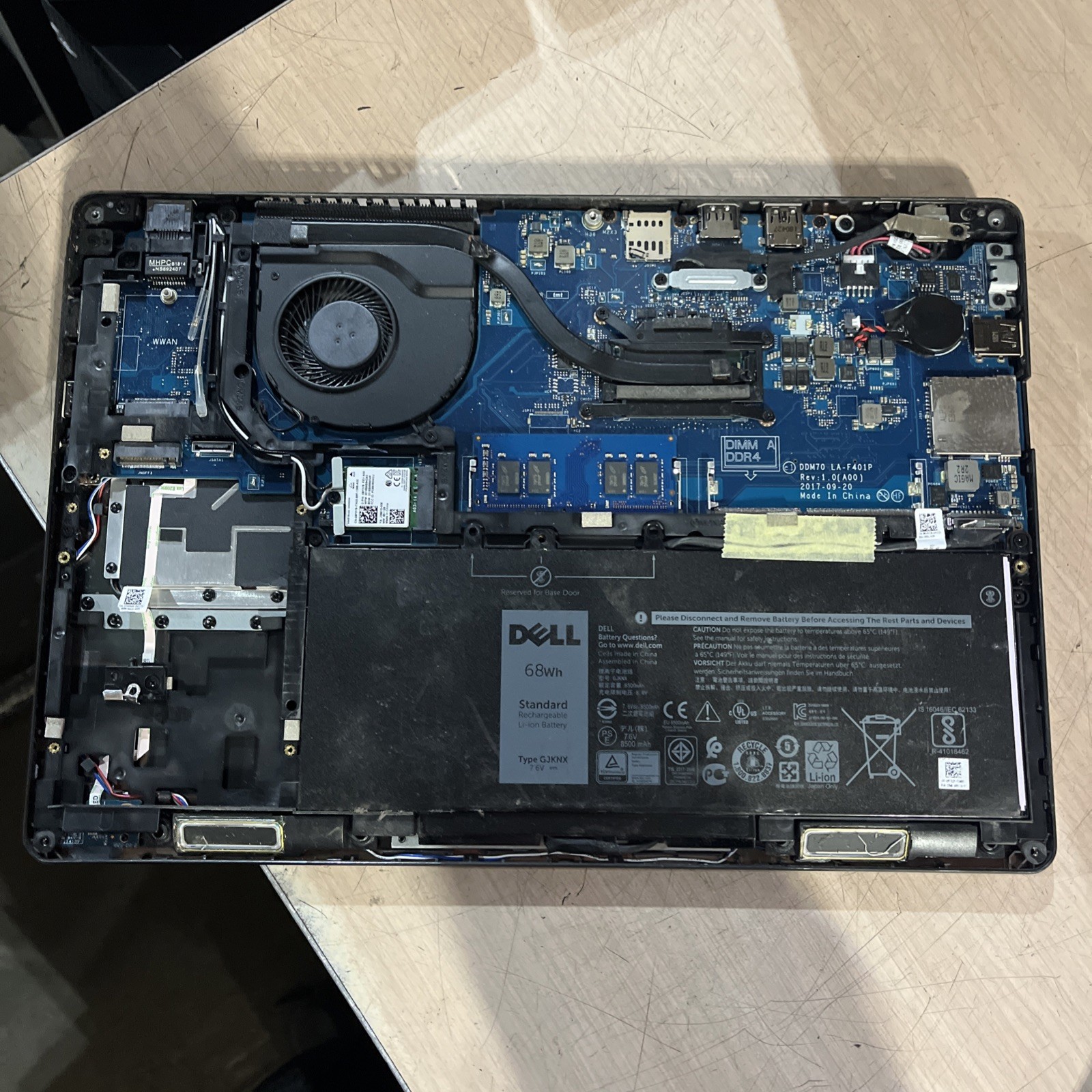 DELL LATITUDE 5490 INTEL CORE I5-7300U 2.60GHZ 8GB RAM NO HD
