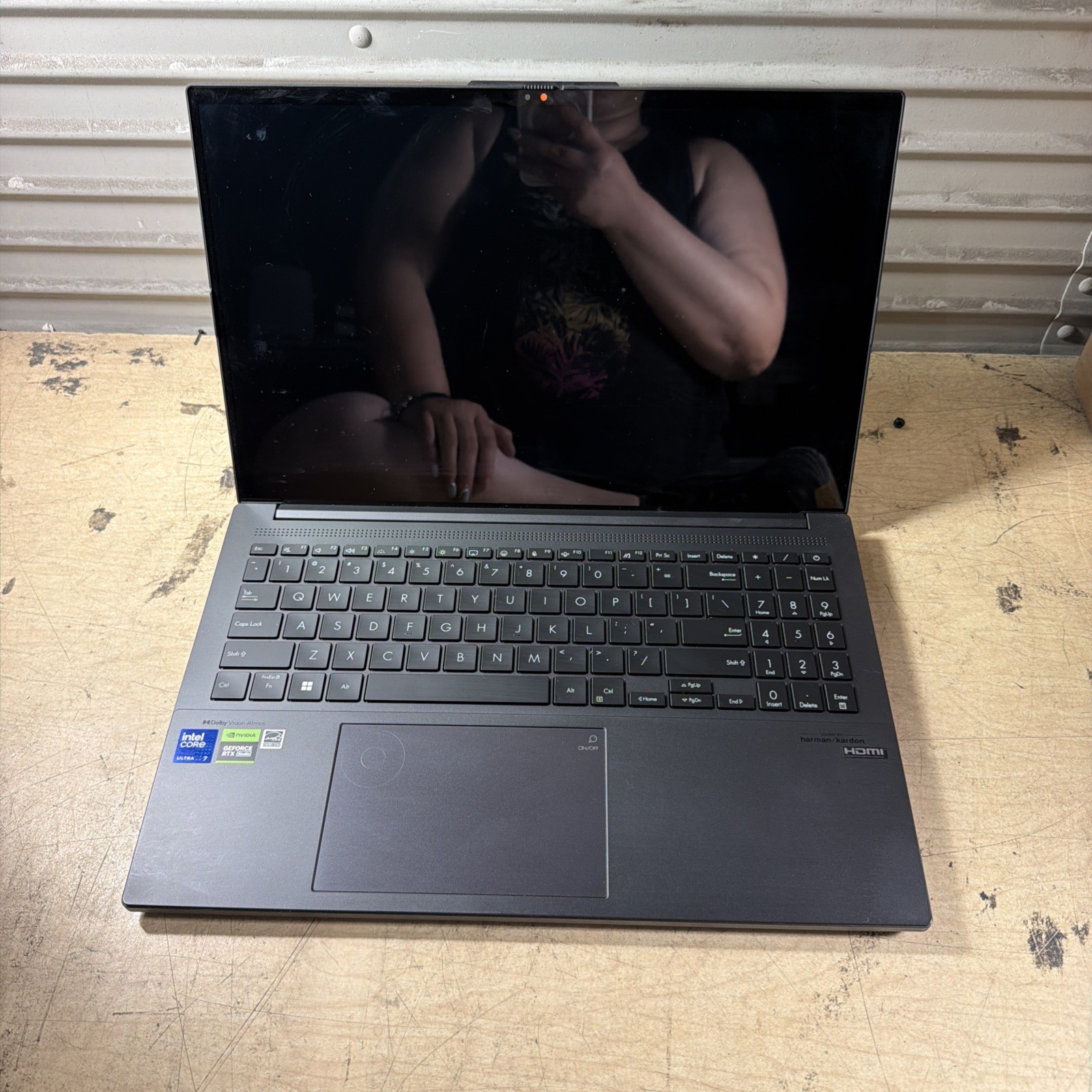 ASUS VIVOBOOK PRO I5 Q533M CORE ULTRA 7 NOI RAM **NO POWER ON **NO HD/ NO CADDIE