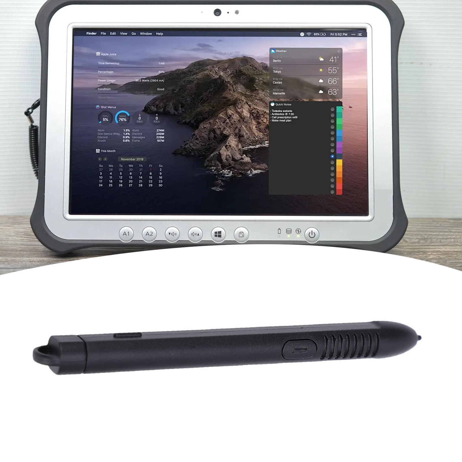 Touch Pen Fit For FZ G1 MK4 MK5 Tablet ABS Water Proof Electromag SEFI