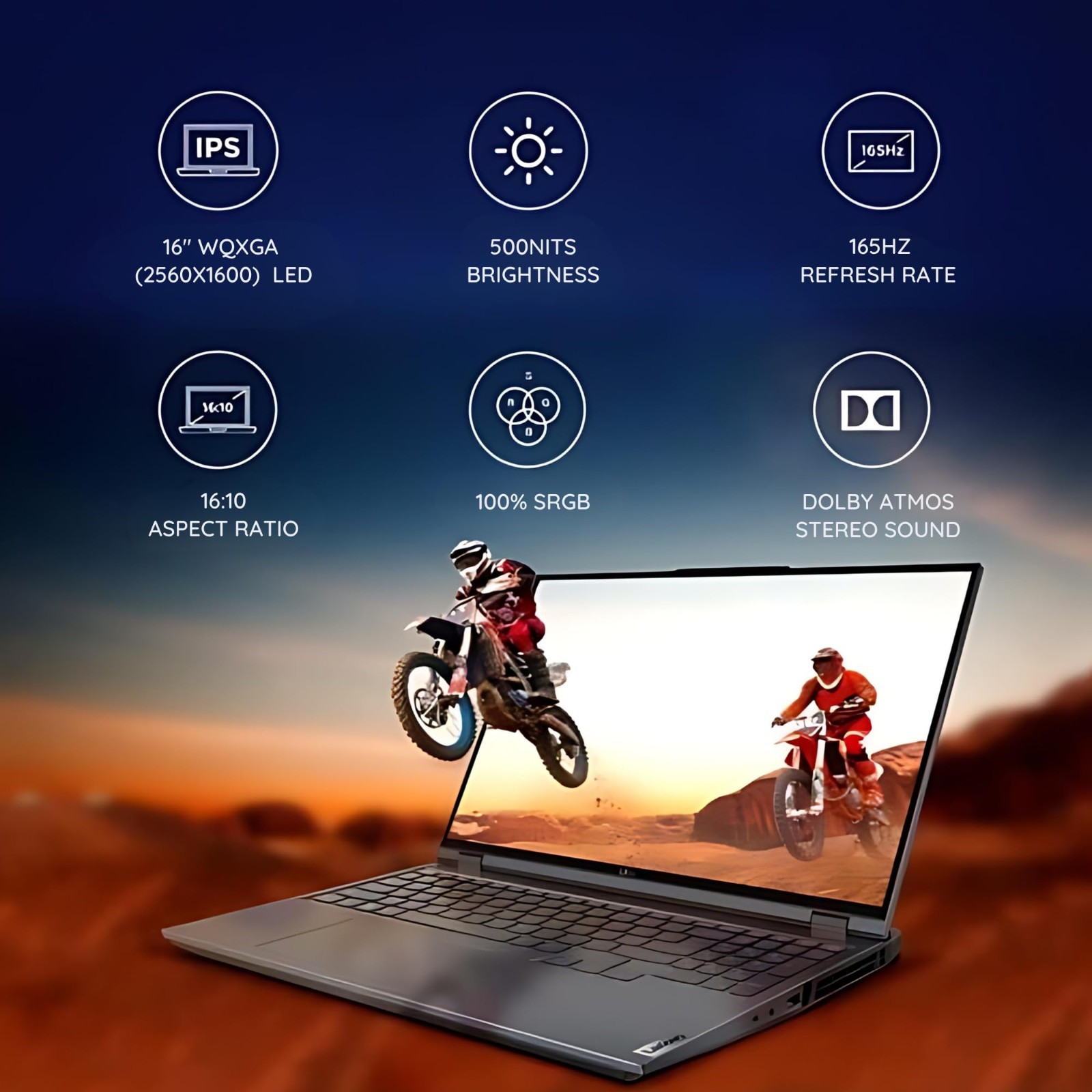 Lenovo Legion 5 Pro 16IAH7 (82S00003US) Gaming Laptop – Storm Gray