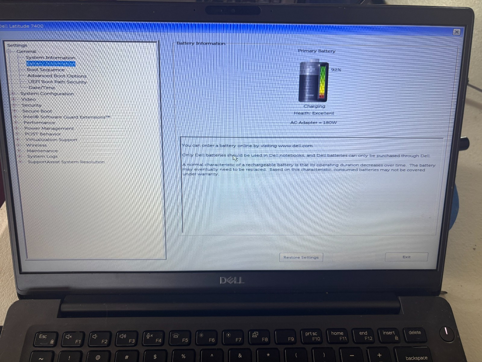 Dell Latitude 7400 14″ FHD Laptop i7-8665U 16GB RAM 512GB NVMe SSD Windows 11 Pr