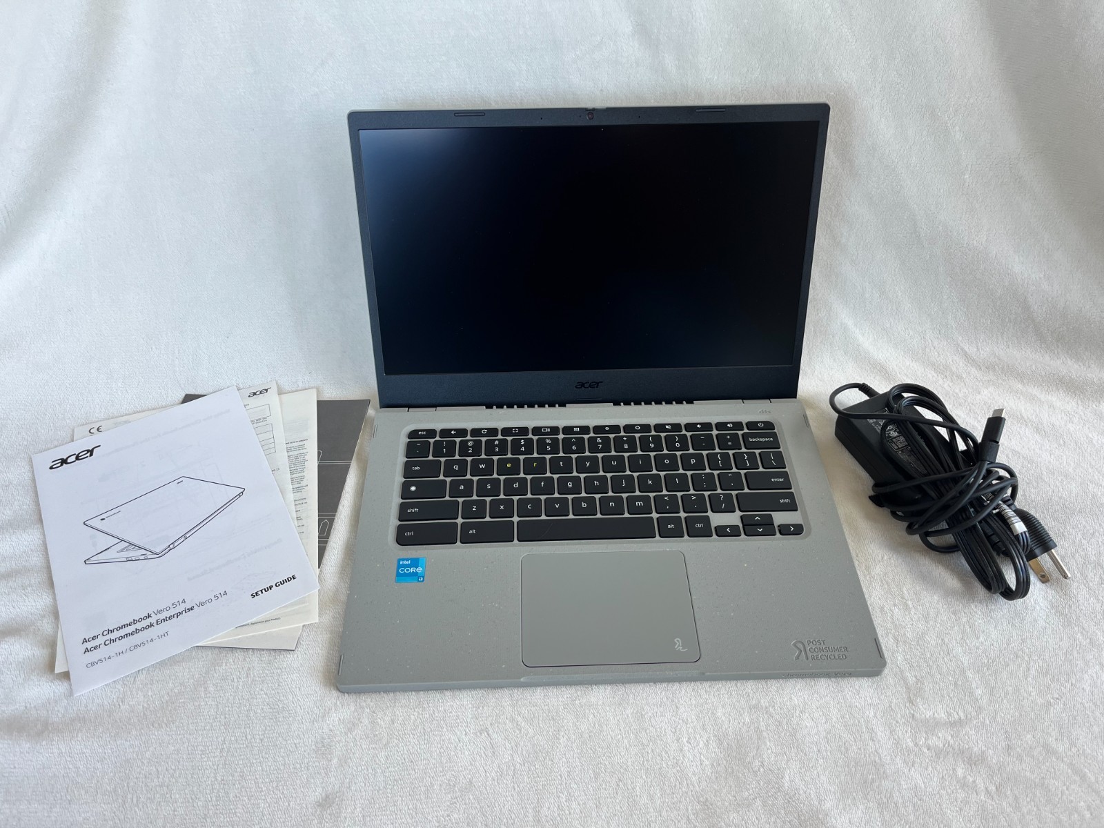 Acer Chromebook Vero 514 Laptop | Intel Core i3-1215U | 14″ FHD IPS Display |8GB