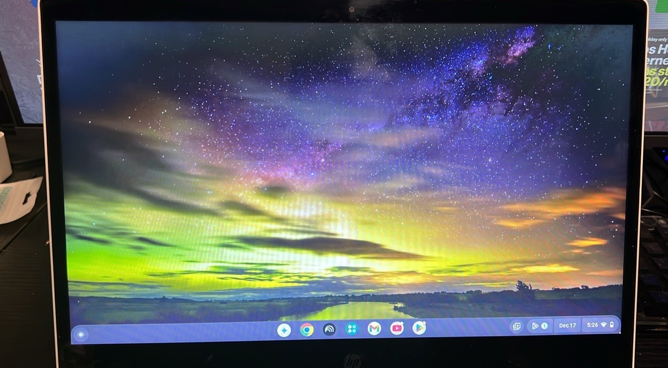 HP Chromebook Convertible Touchscreen Laptop Silver/White Wi-Fi Bluetooth Webcam