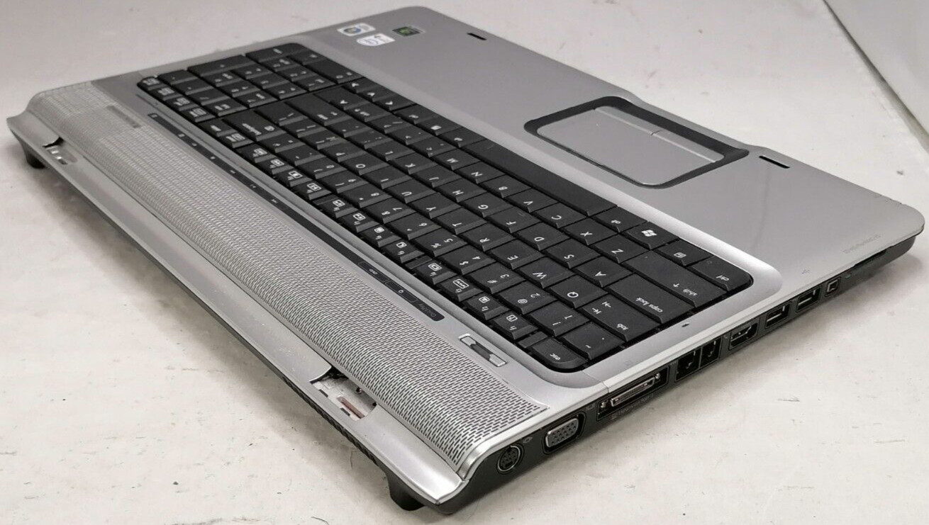 FOR PARTS 17″ HP Pavilion dv9000 (T5200/1.60 GHz/NO RAM/NO HDD) KEYBOARD ONLY