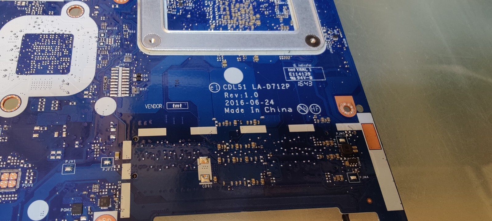 HP 15-BA 15-AF MOTHERBOARD LA-D712P AMD A9-9410 AMD R5 854969-601 #
