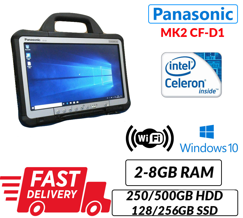 Class A MK2 Panasonic Toughbook CF-D1 13.3″ Diagnostic Tablet Bluetooth