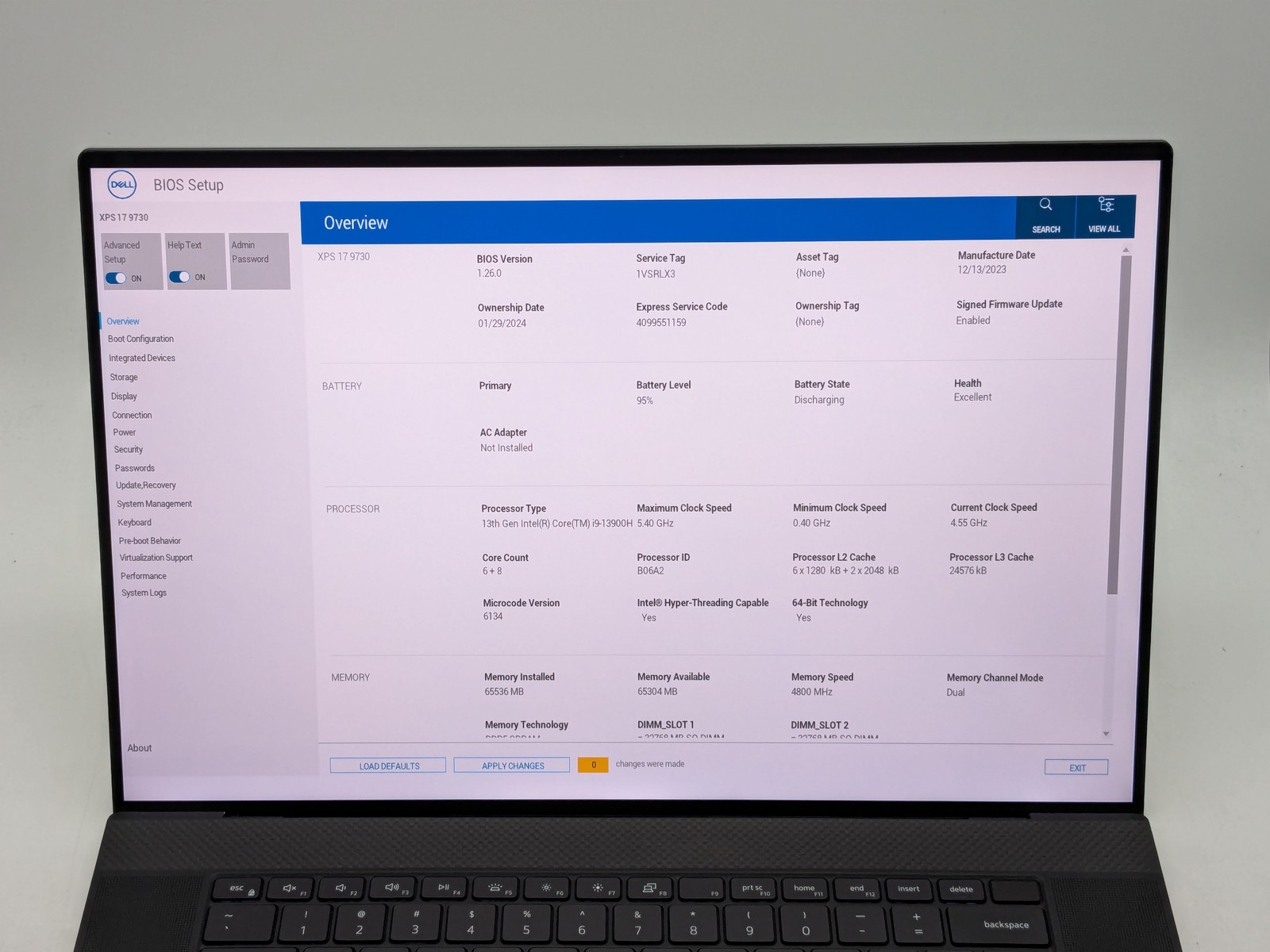 Dell XPS 17 9730 17″ UHD+ Touch i9-13900H 64GB 2TB SSD RTX 4080 Win 11 Pro