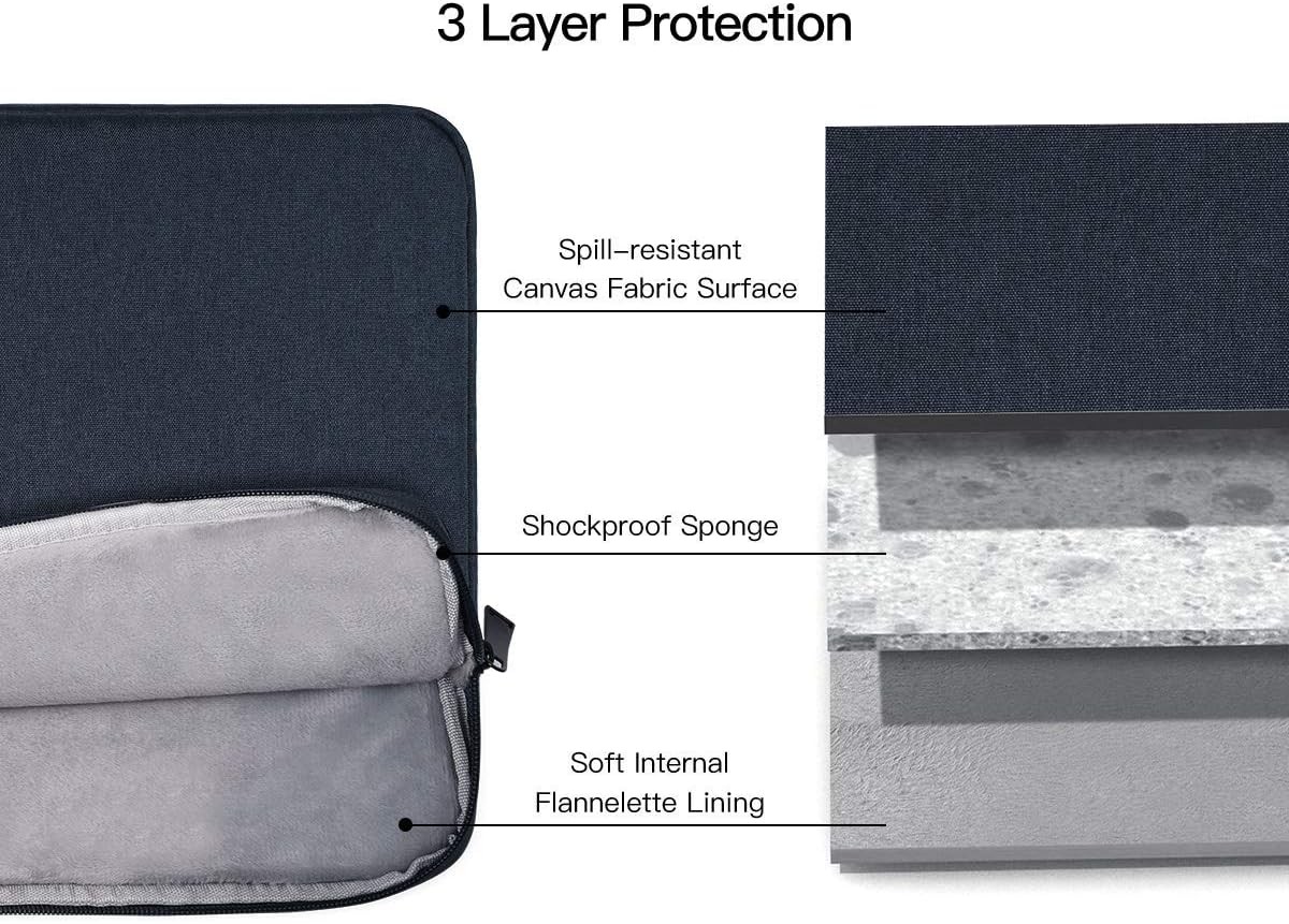 17.3 Inch Laptop Briefcase Bag for Dell Inspiron 17, HP Envy 17, Lenovo ideapad