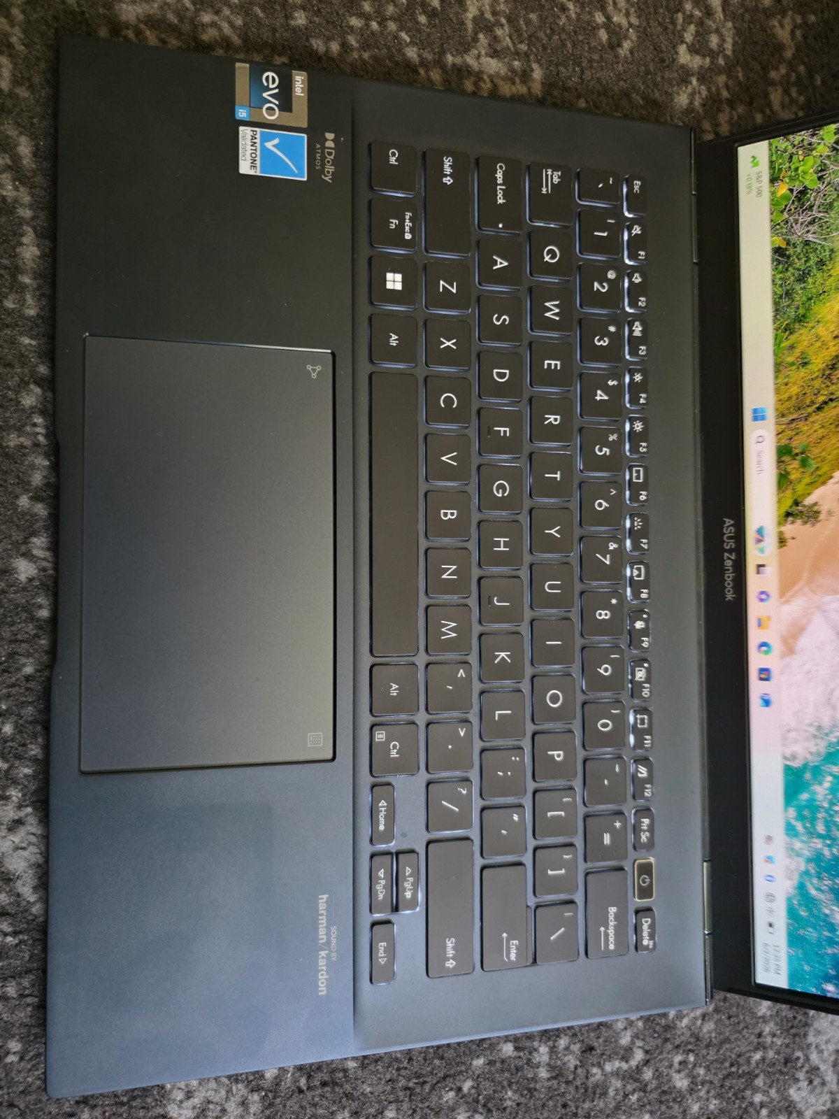 ASUS Zenbook 14 Intel 12th Gen i5-1240P 8GB RAM 256GB SSD Win11 Pro, Office 2024
