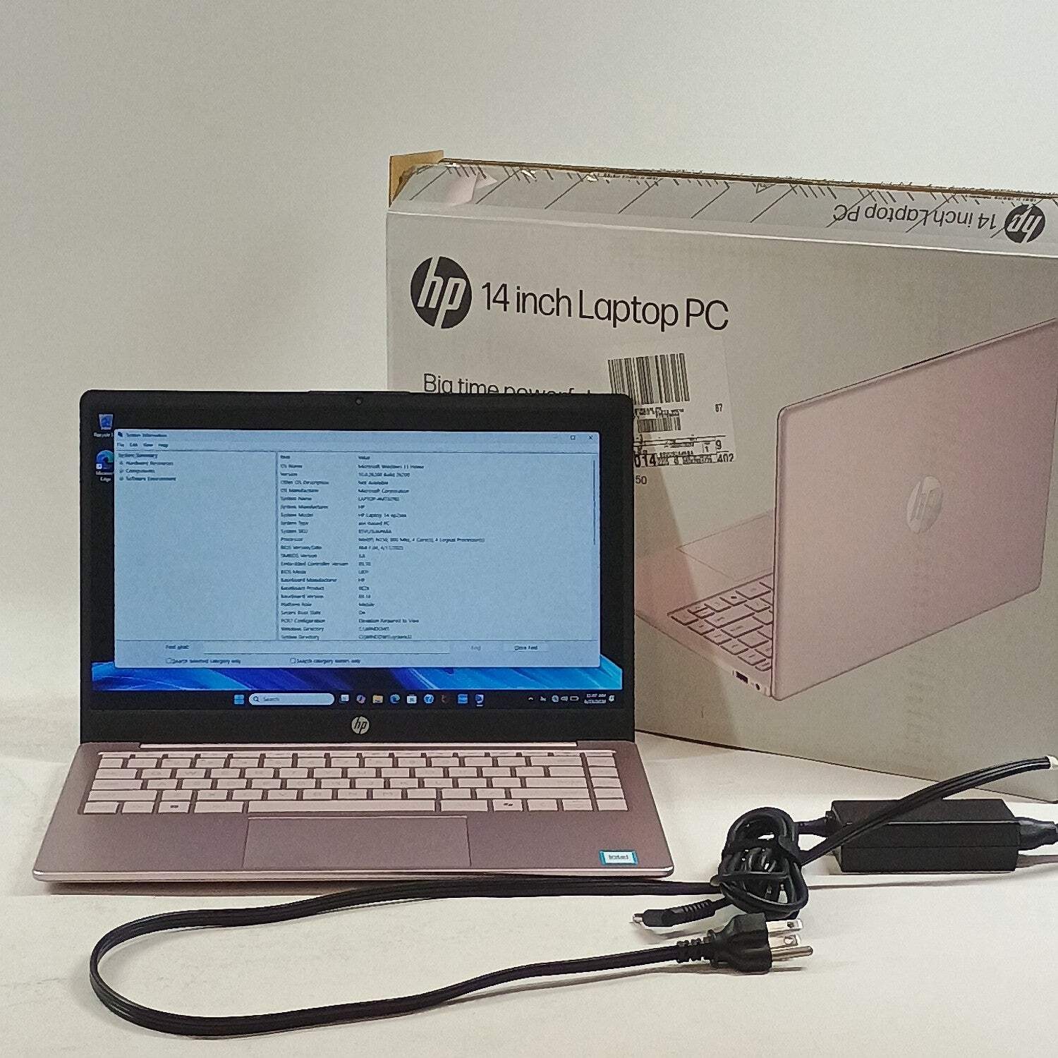 HP Laptop 14-EP2011WM 14″ N150 0.8GHz 4GB RAM 128GB SSD