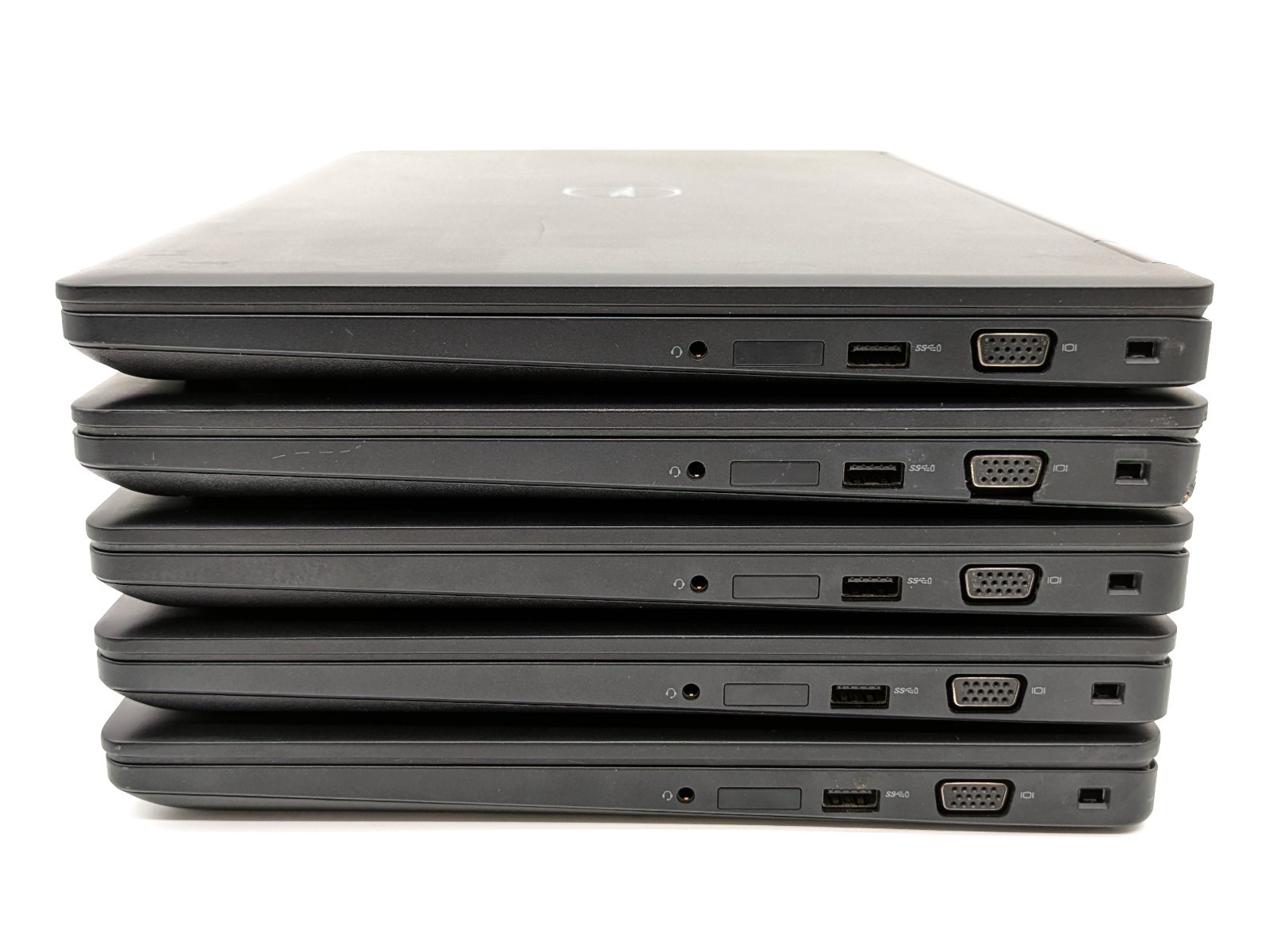Lot of 5 Dell Latitude 5580 – Intel Core i5-6440HQ, 8GB RAM, no SSD/battery/OS